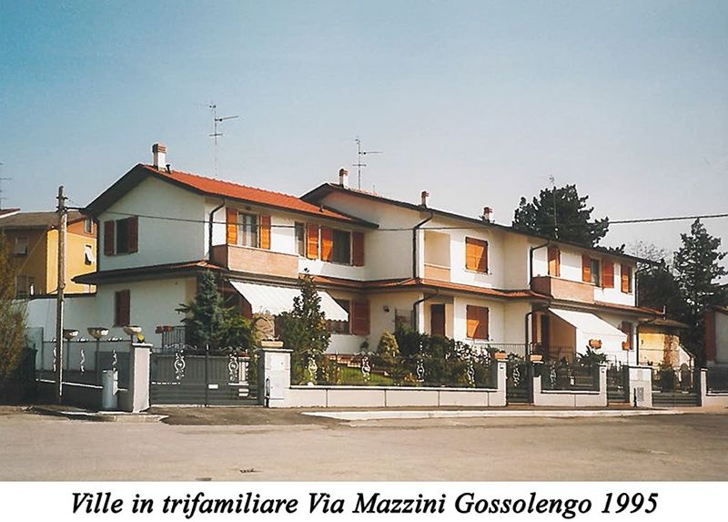 Trifamiliare Via Mazzini Gossolengo 1995