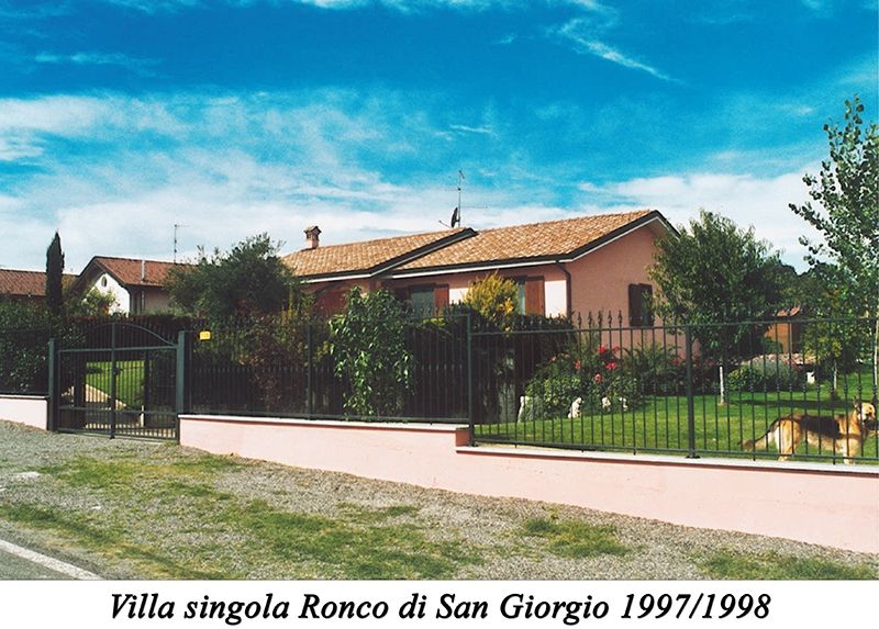 Villa singola Ronco di San Giorgio 1997/1998