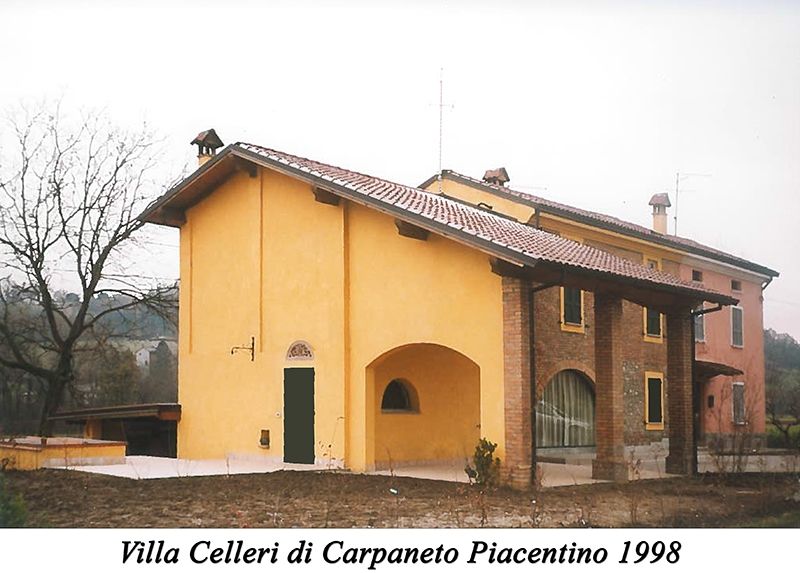 Villa Celleri di Carpaneto Piacentino1998