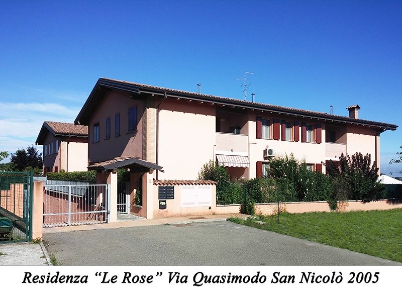 Residenza Le Rose Via Quasimodo San Nicolo' 2005