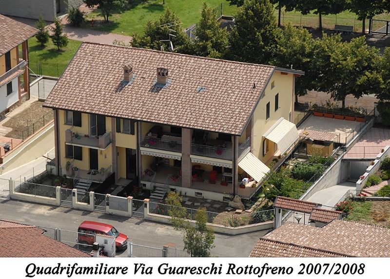 Quadrifamiliare Via Guareschi Rottofreno 2007/2008