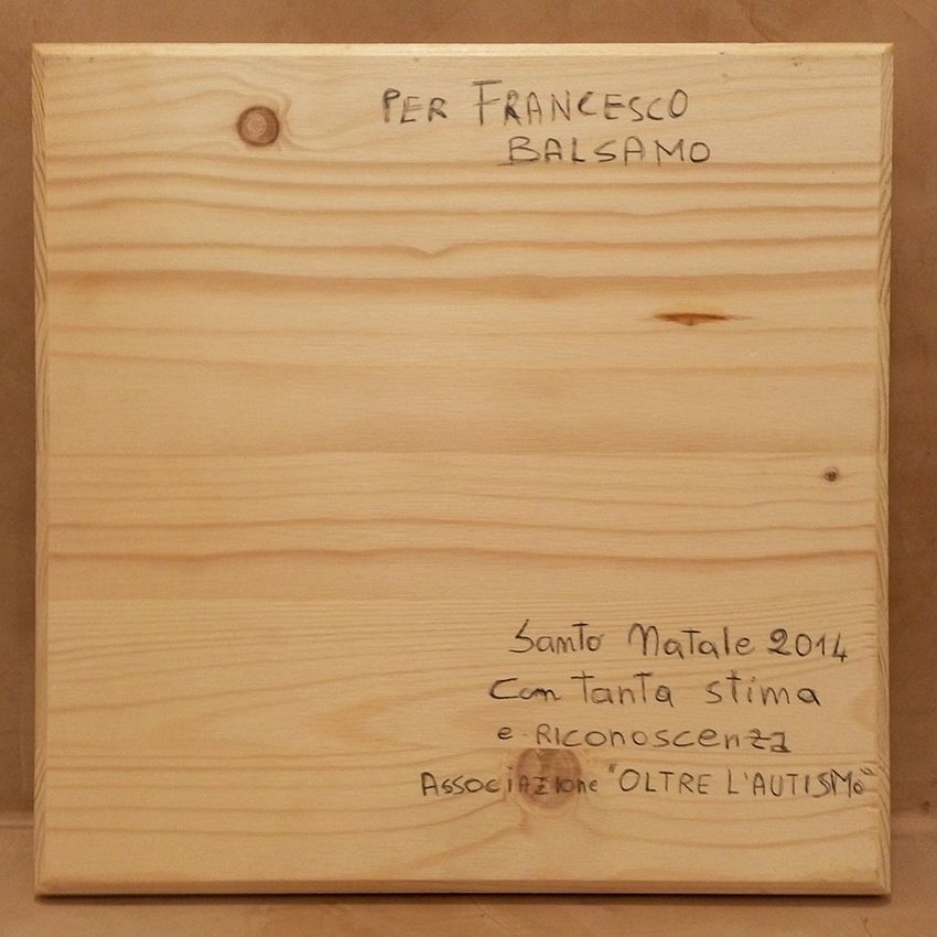 Dedica a Francesco Antonio Balsamo