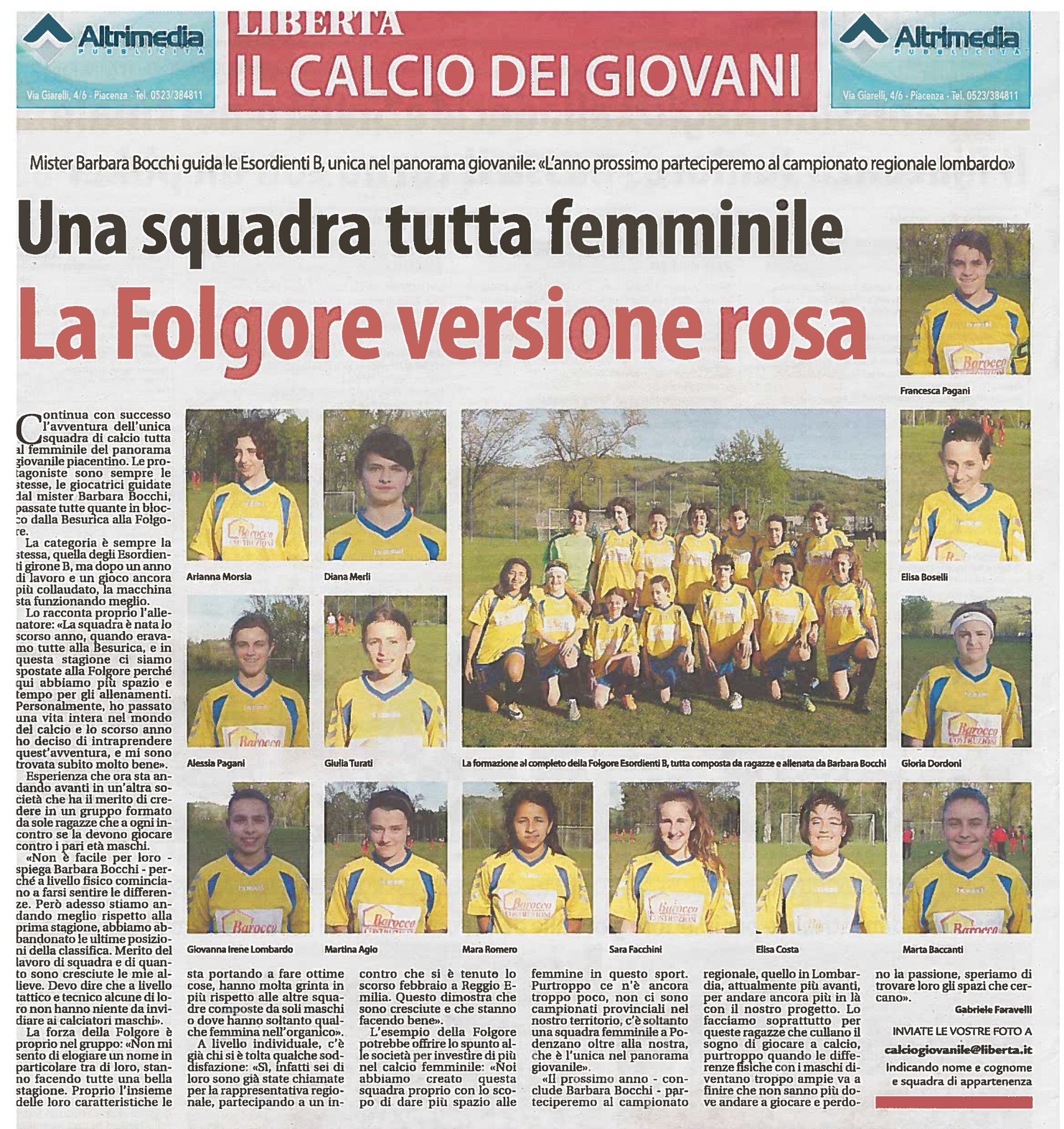 La Folgore Rosa