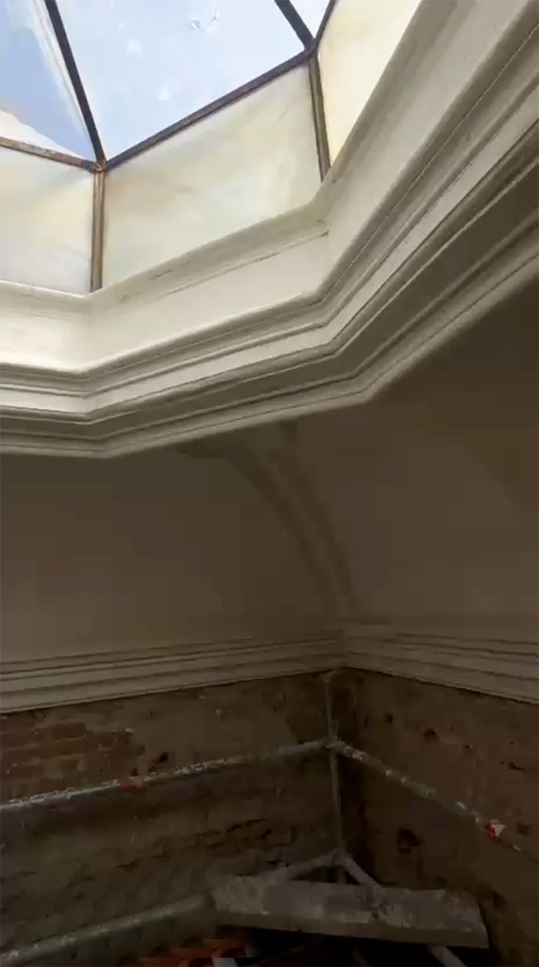 Ripristino cornici cupola