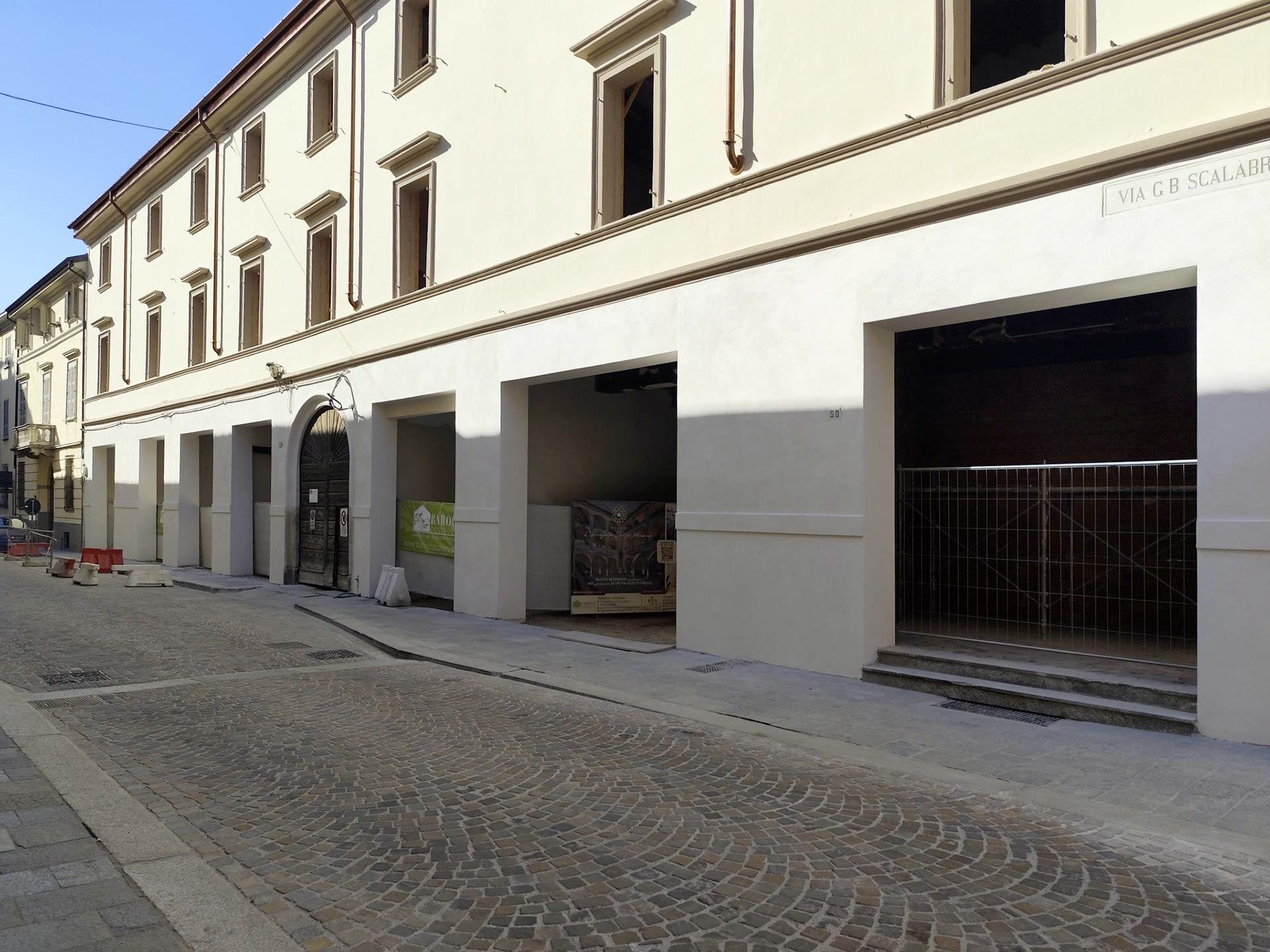 Preparazioni portoni autorimesse