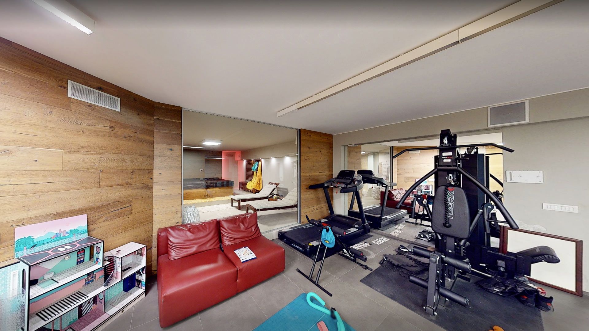 Area wellness, idromassaggio e sauna