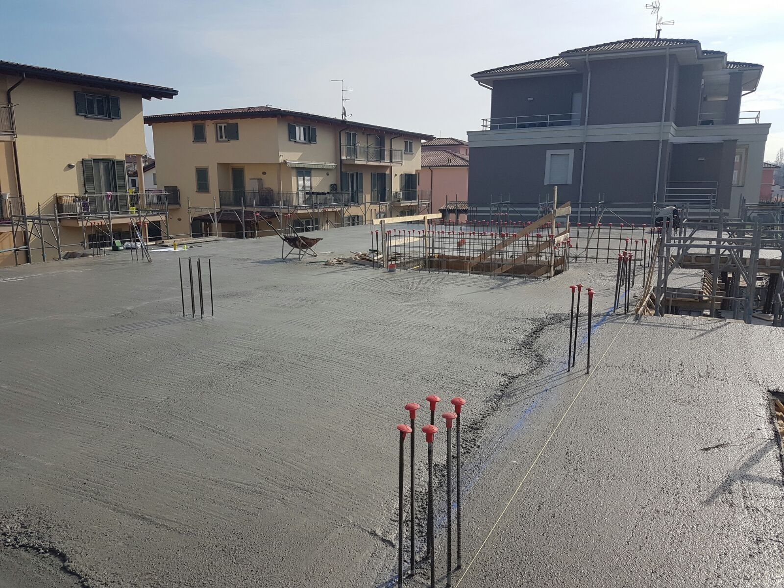Tracciamento pilastri