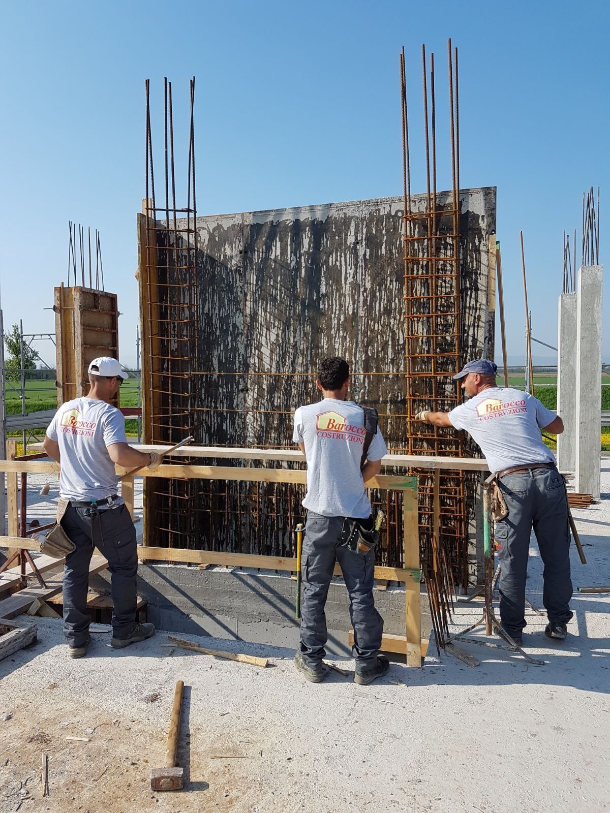 Fasi di lavoro.