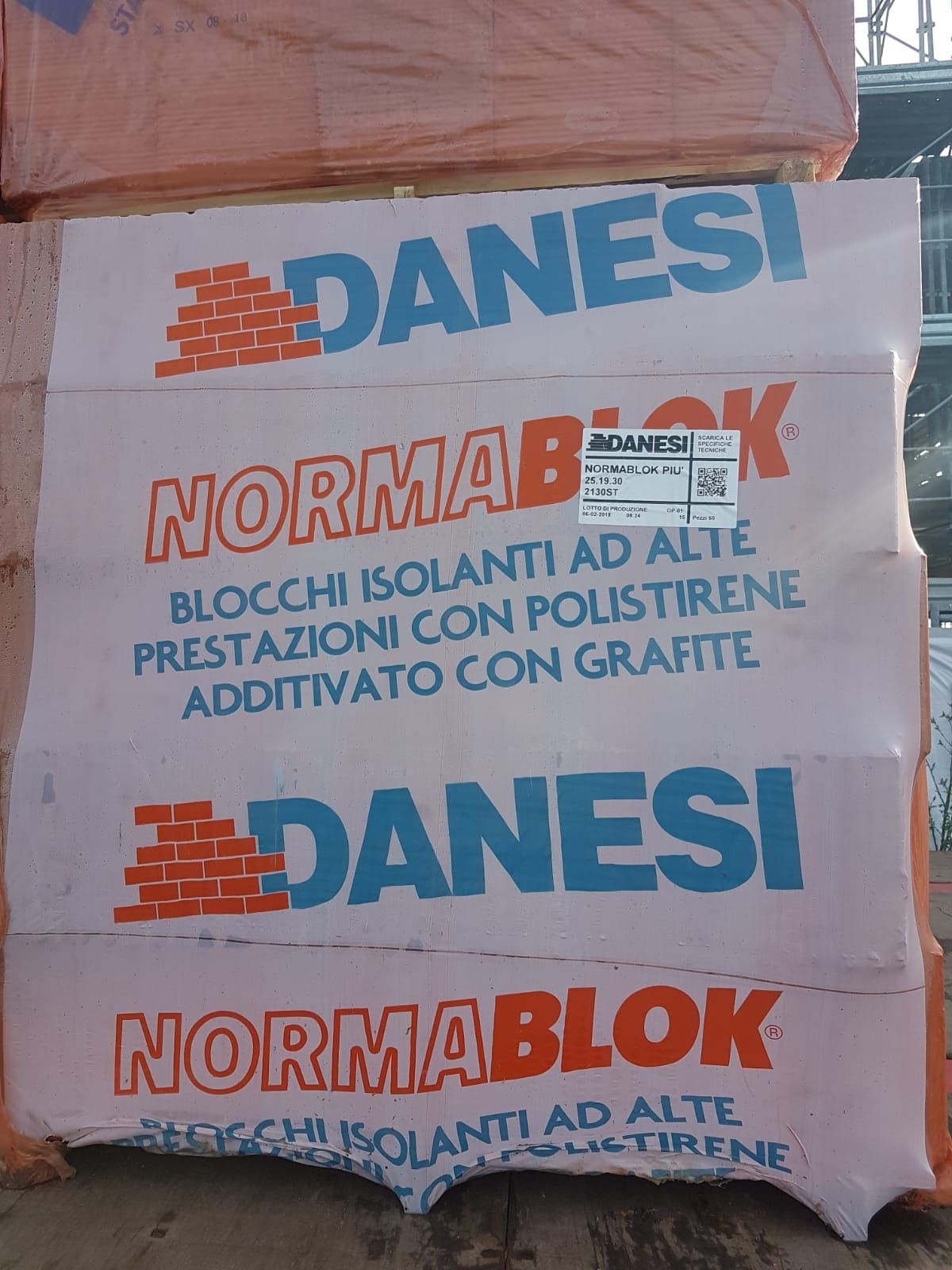 Inizio muratura con Normablok