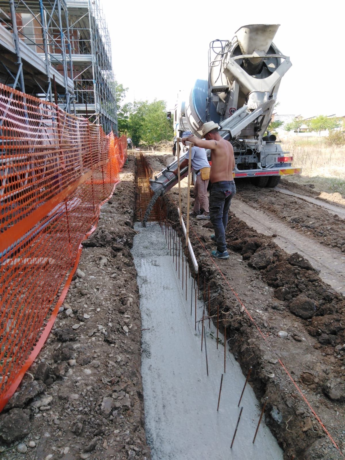 Fasi di lavoro.
