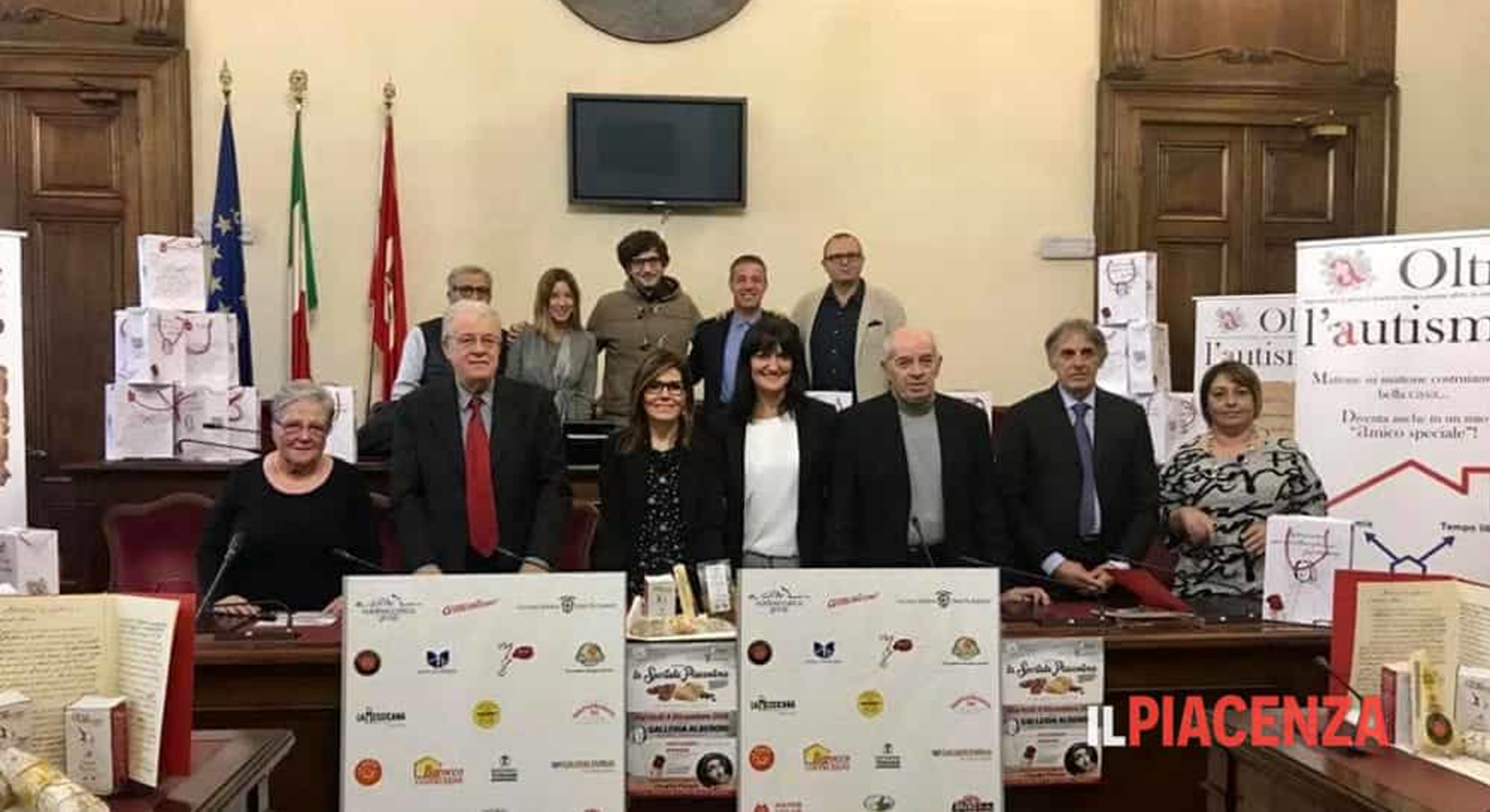 Presentazione dono natalizio Oltre l'autismo Onlus
