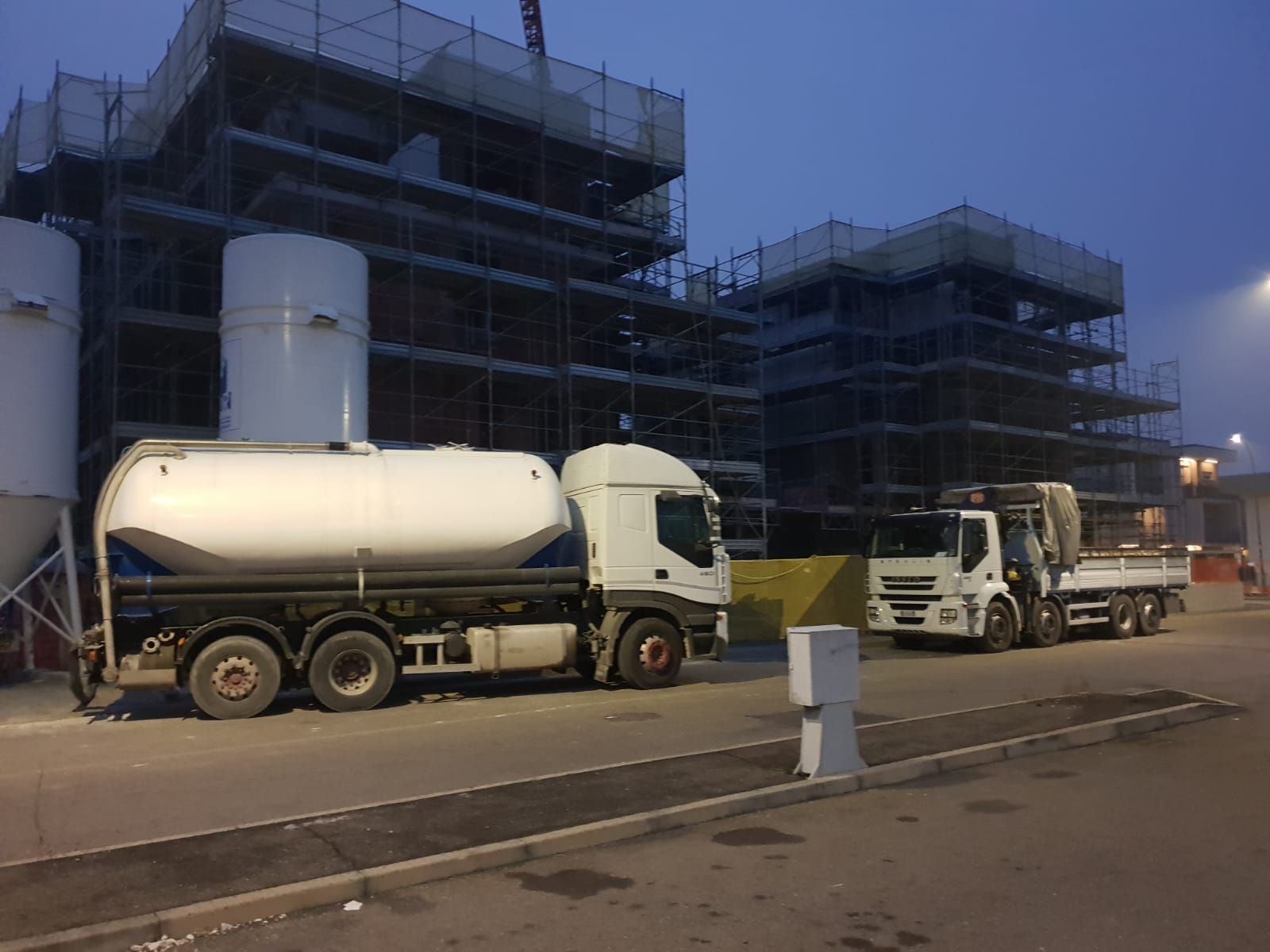 Fine giornata in notturna