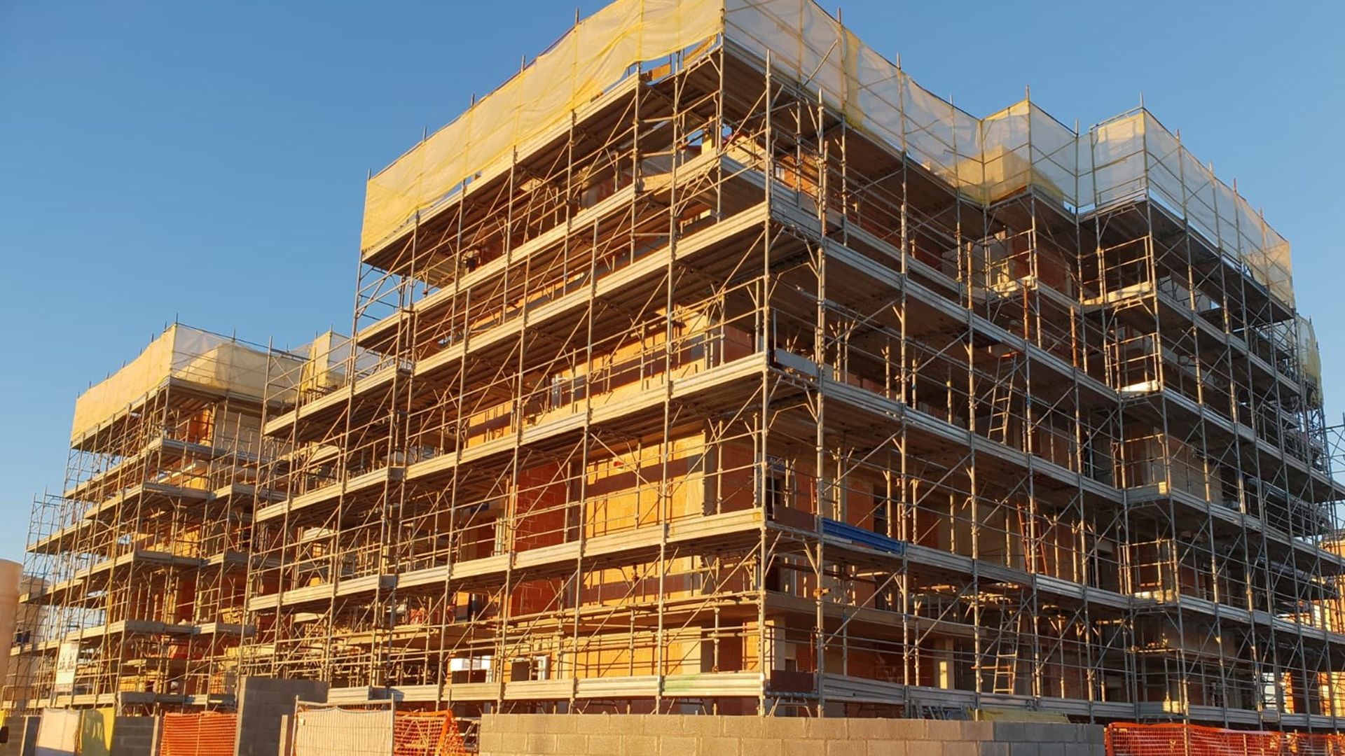 Vista cantiere