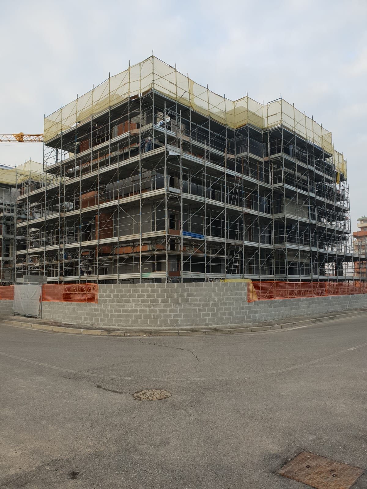 Veduta cantiere