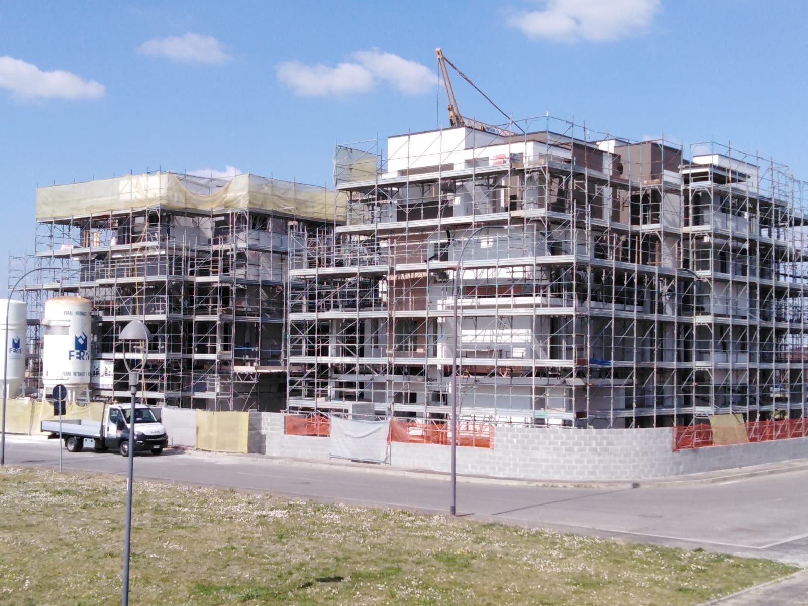 Veduta del  cantiere