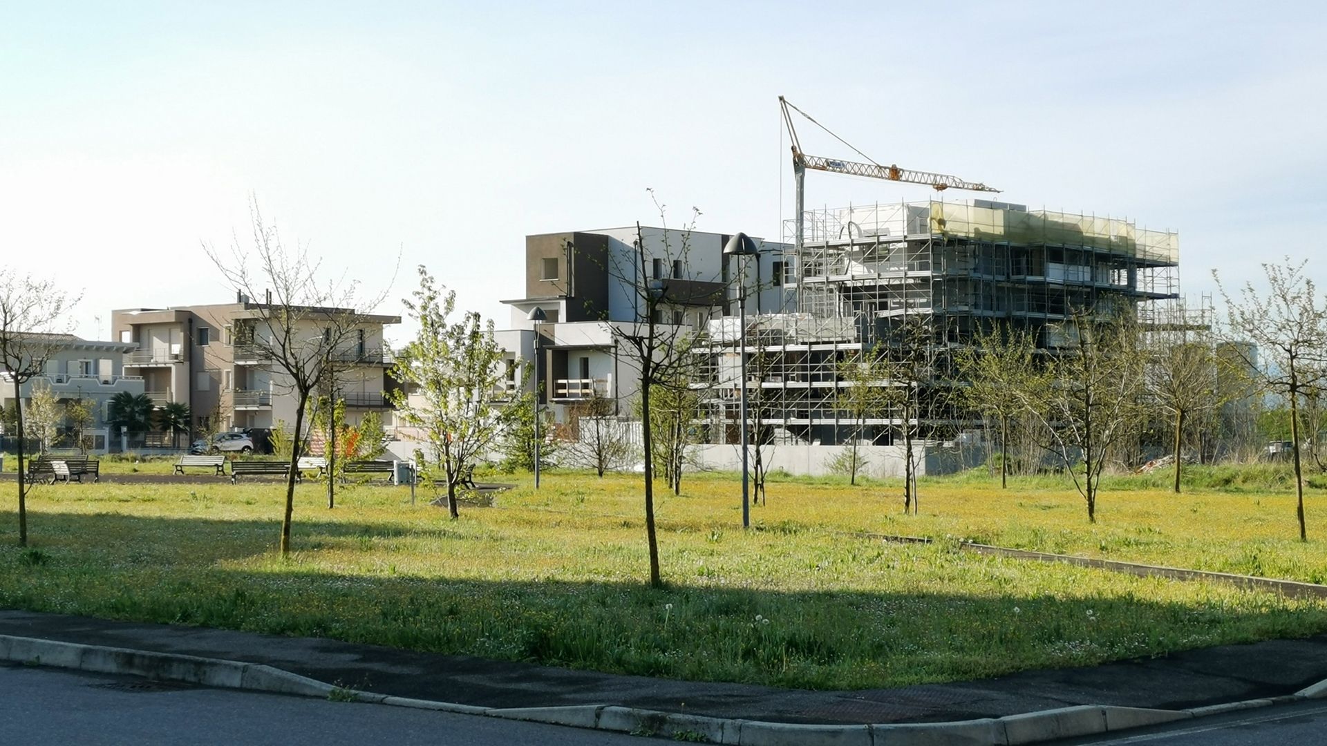 Vista dai giardini