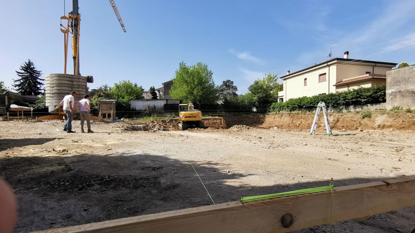 Tracciamento per scavo