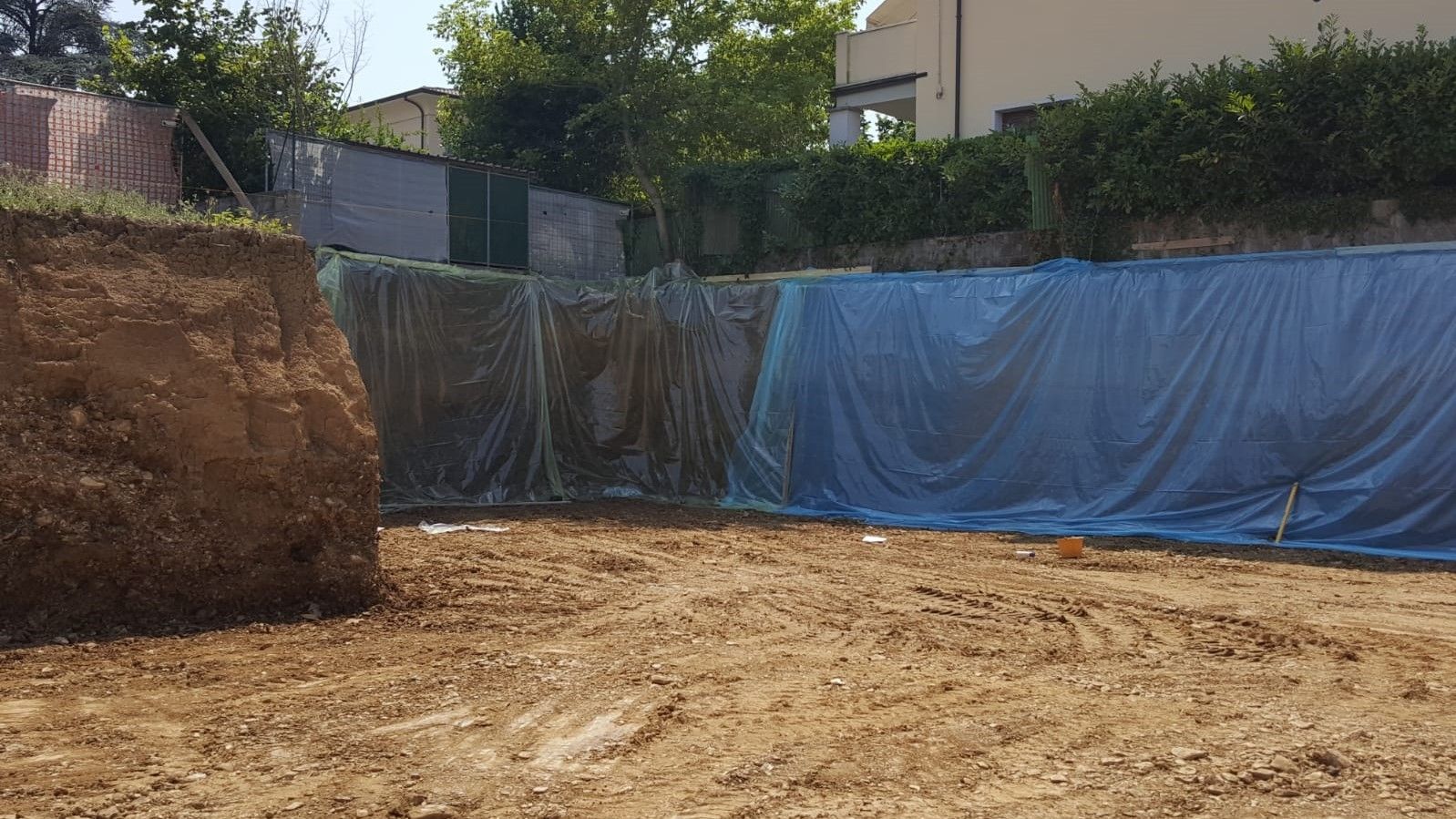 Scavo pronto per getto