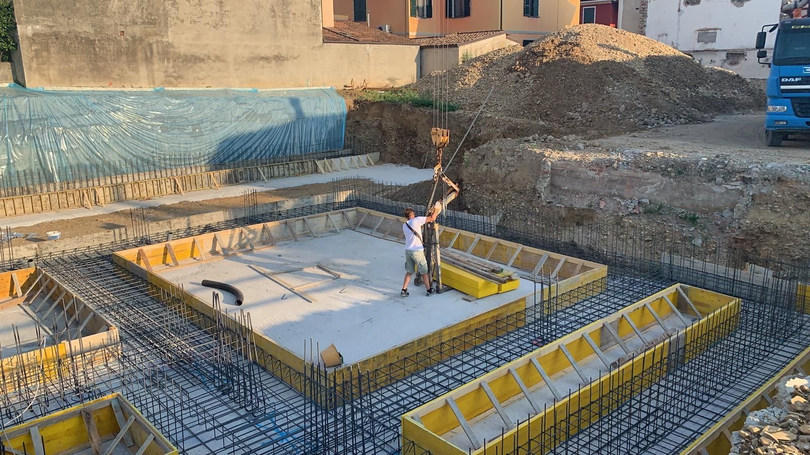 Fasi della gettata