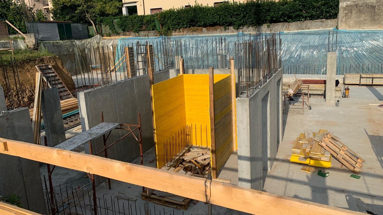 Armatura vano scala palazzina 1