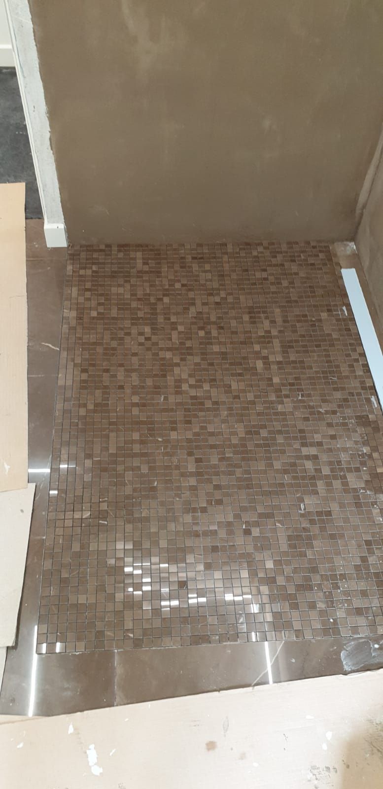 Mosaico doccia chic