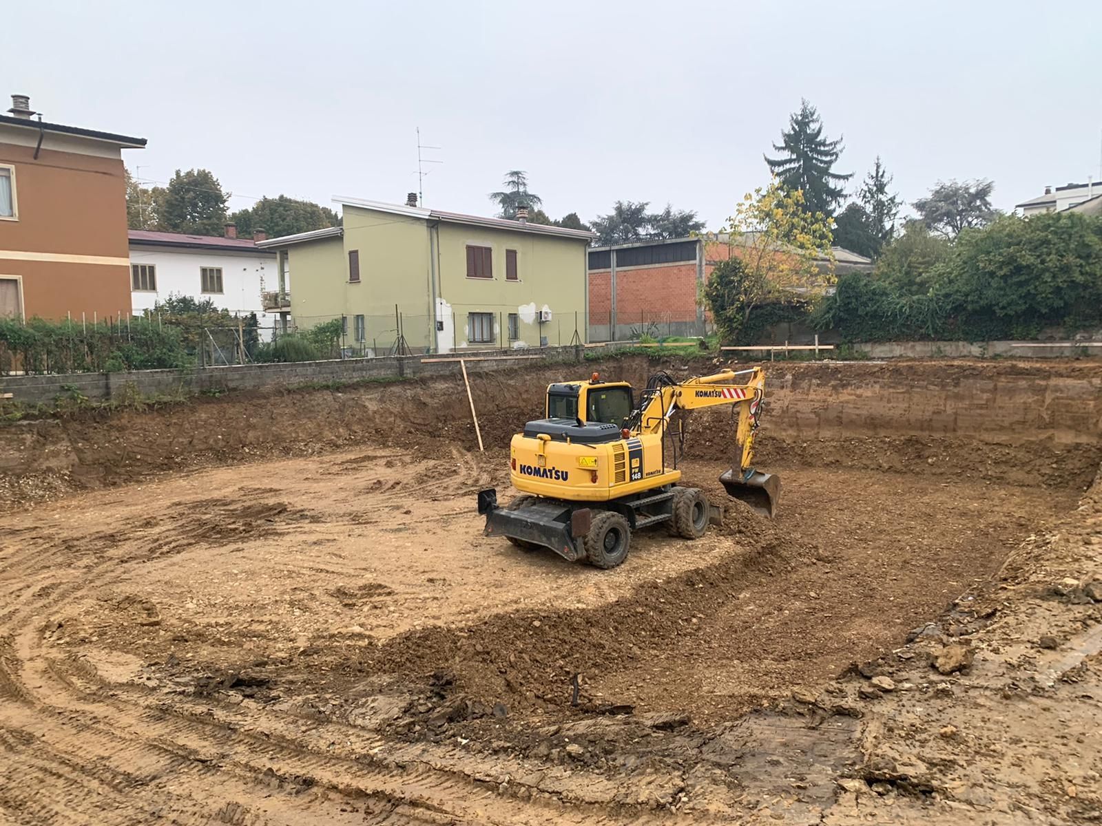 Sbancamento seconda palazzina