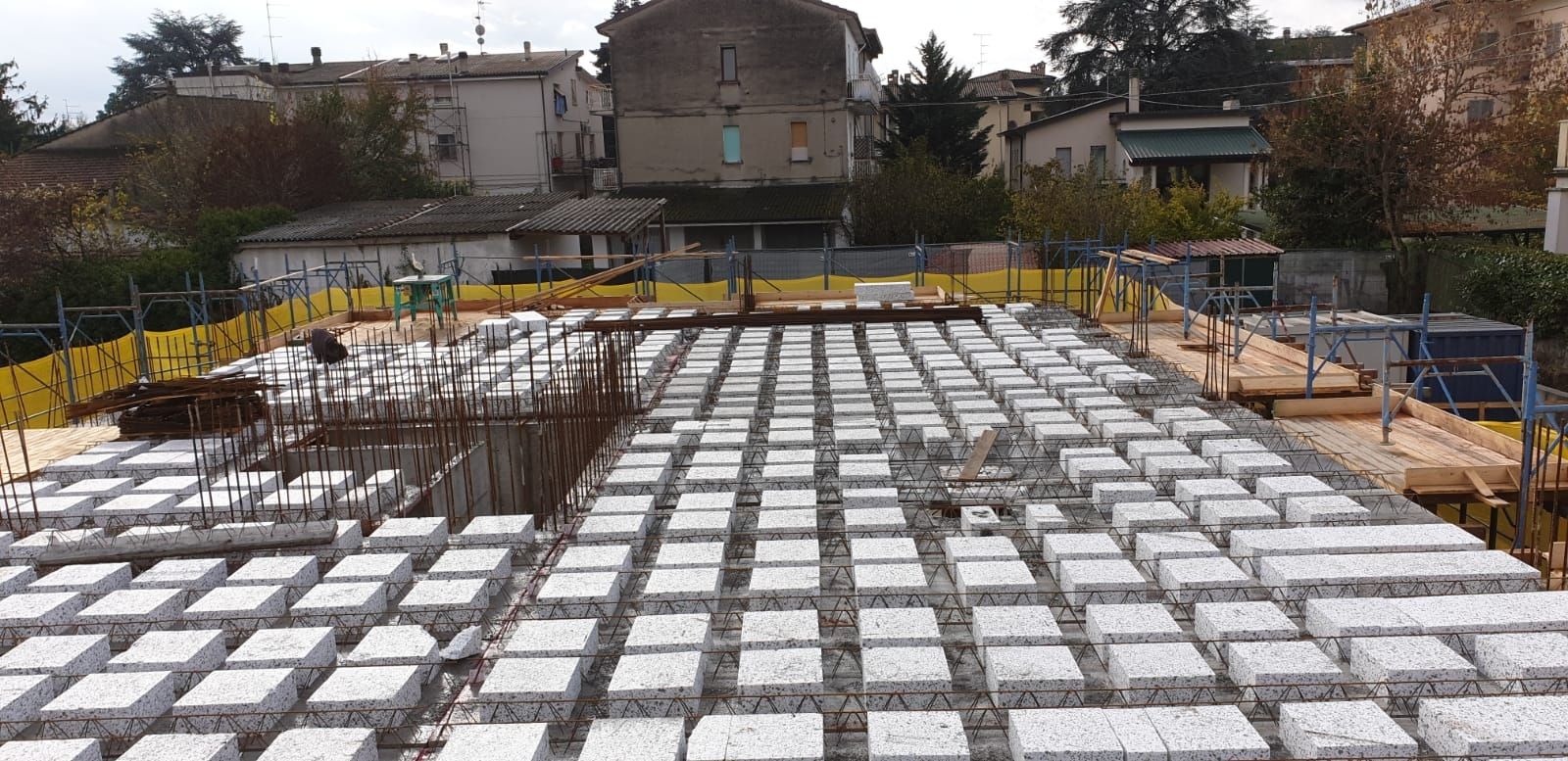 Secondo solaio posato