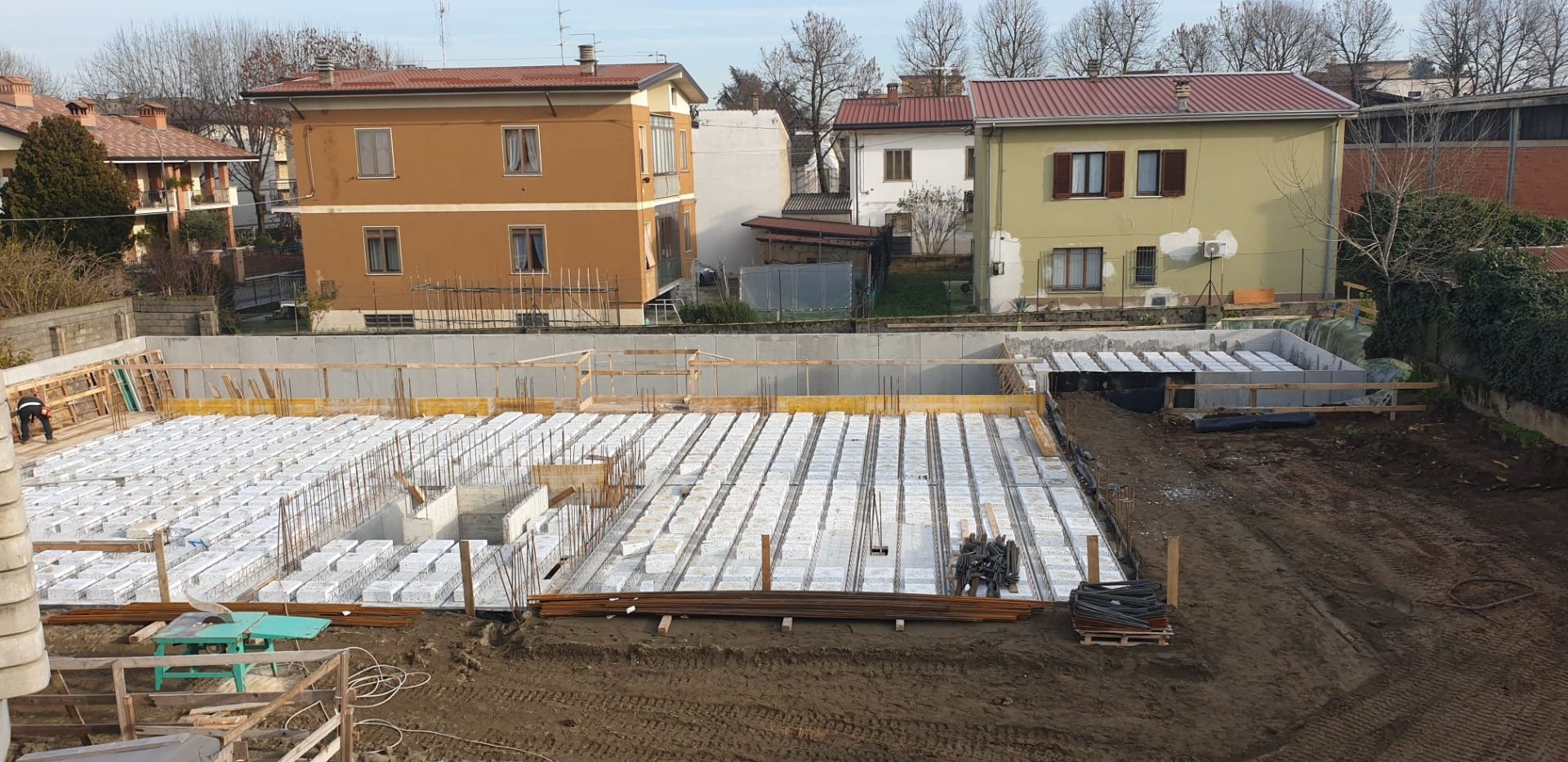 Lastre primo solaio palazzina 2