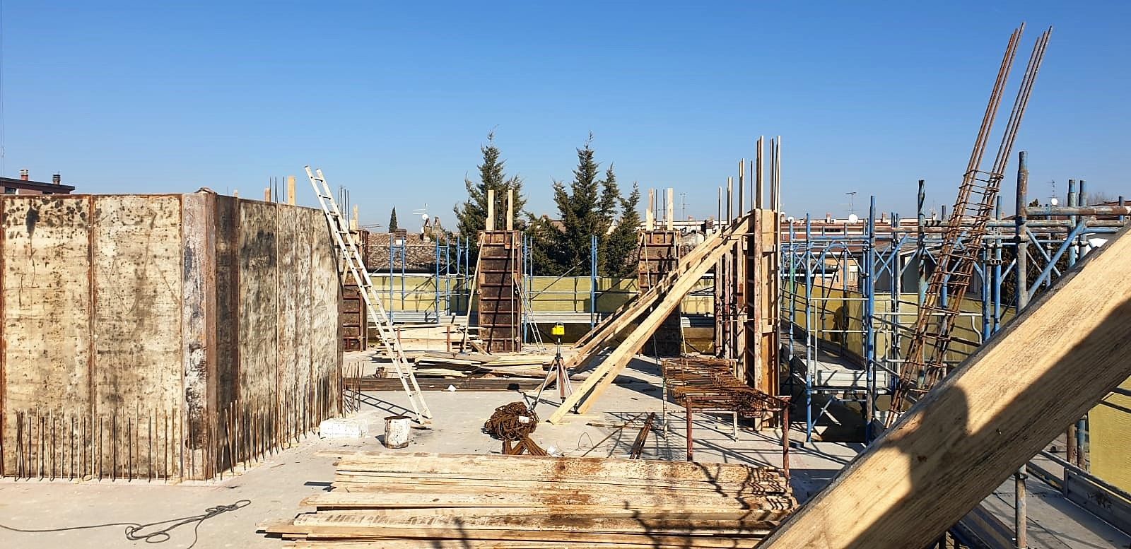 Casseri pilastri P1 palazzina 2