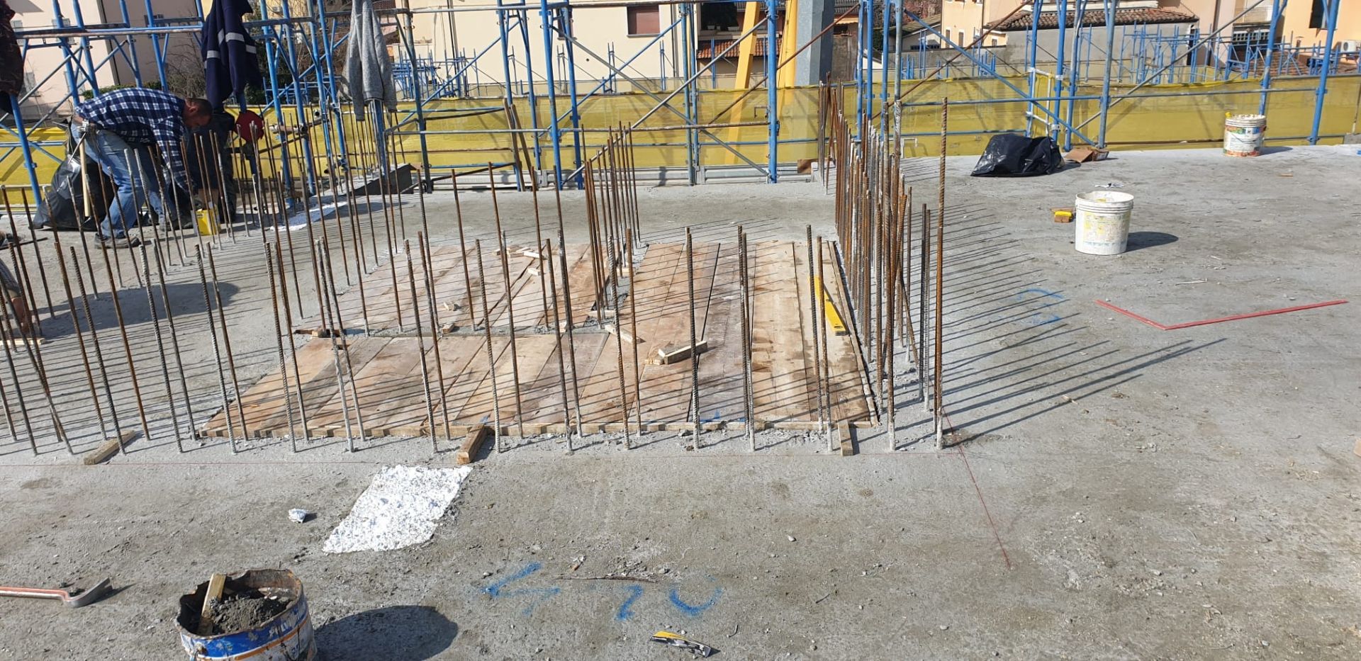Chiusura vano scala sicurezza