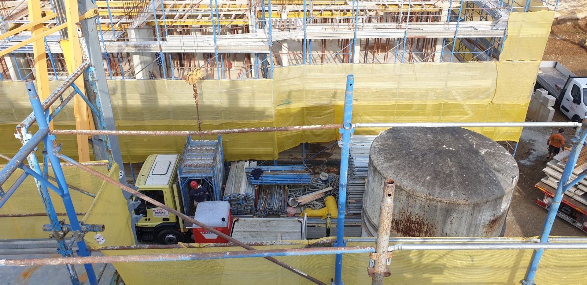 Veduta cantiere