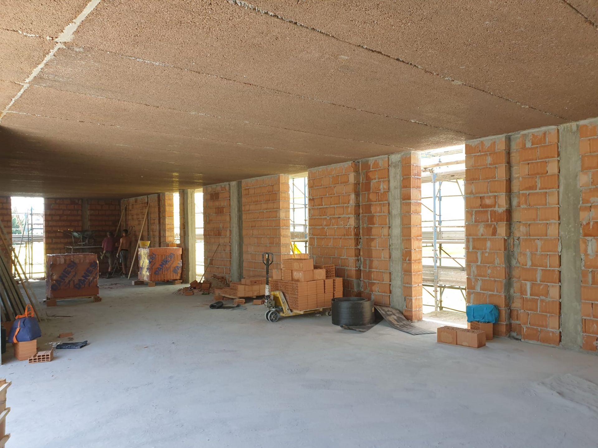 Murature perimetrali palazzina 1