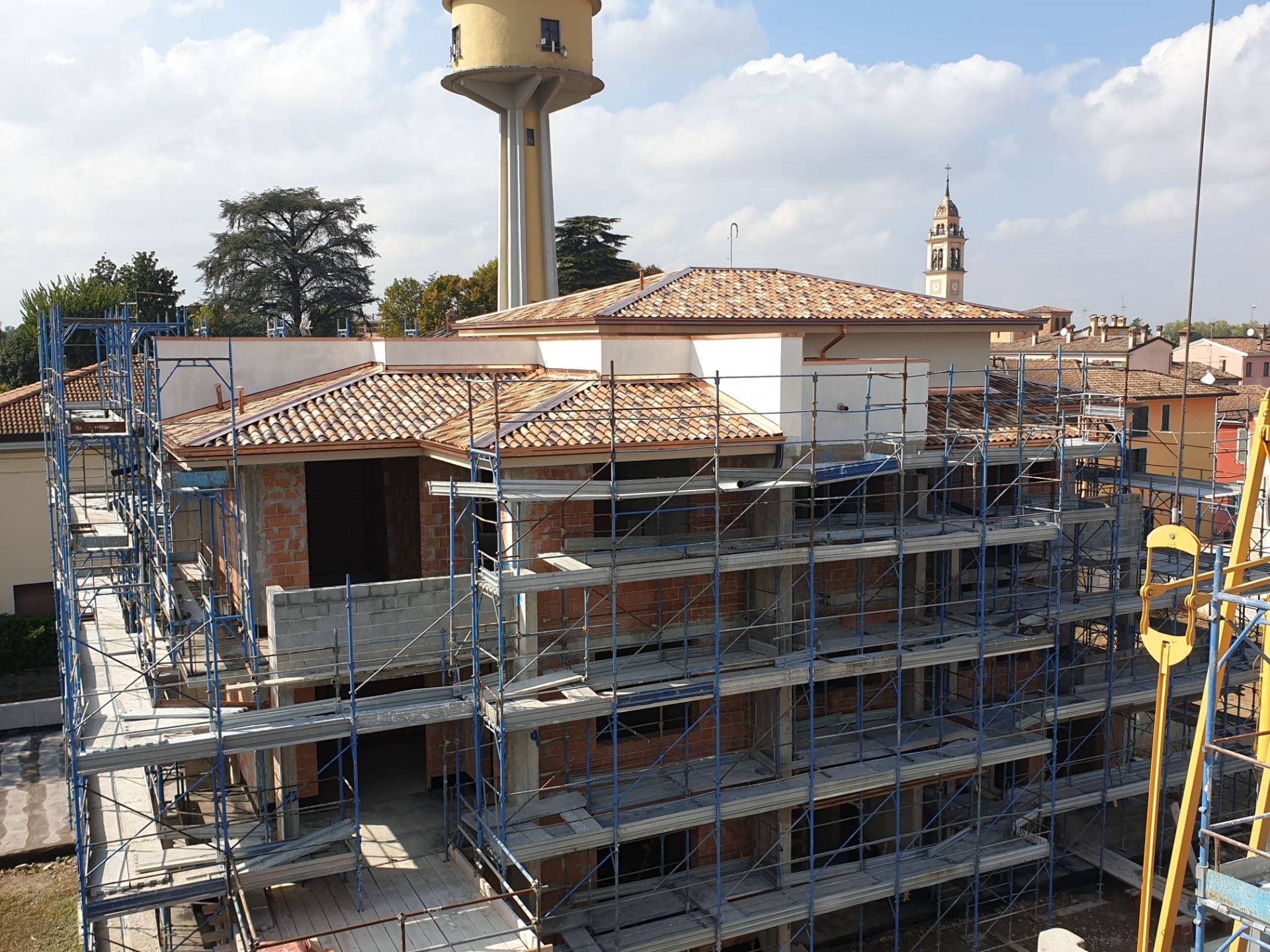 Completamento torrini palazzina 1