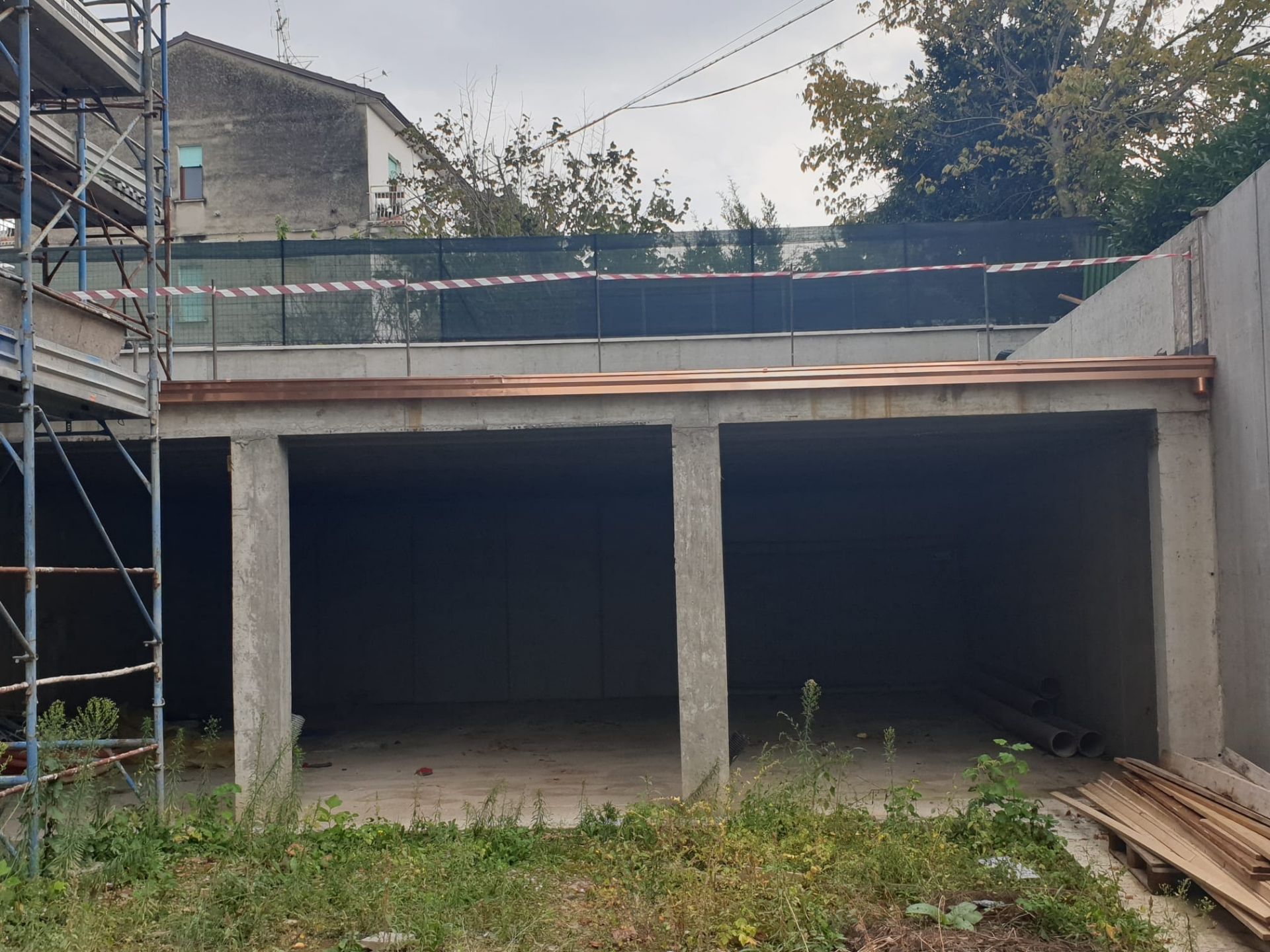 Pluviali raccogli acque in rame
