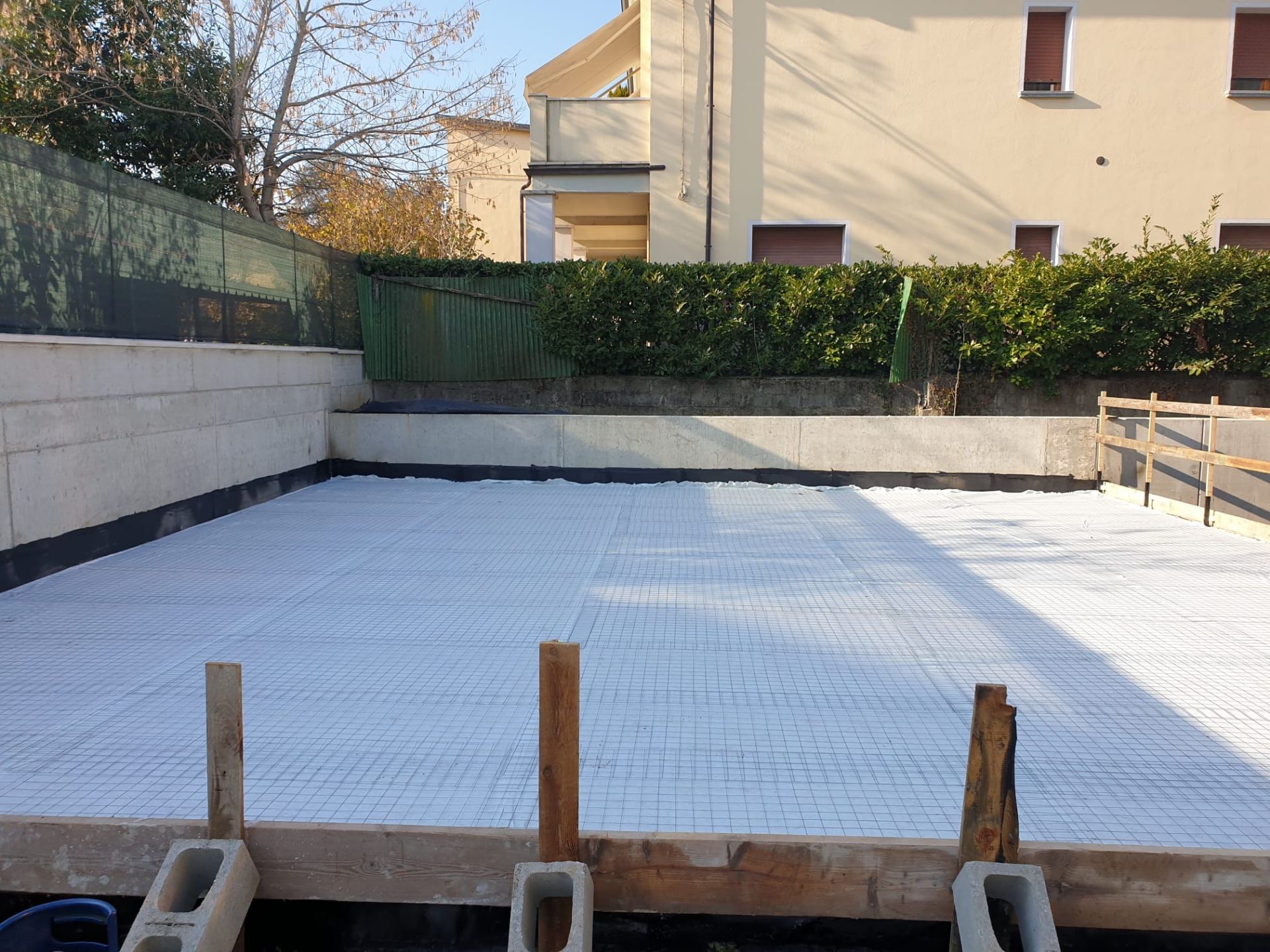 Isolamento terrazzone solarium