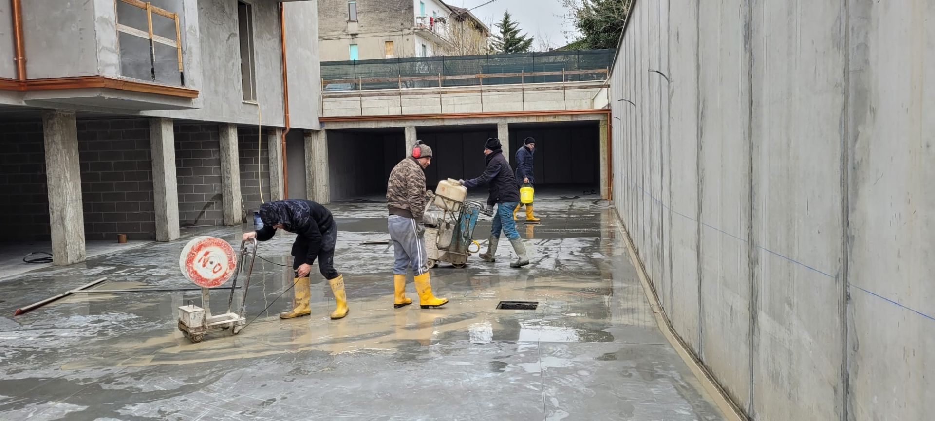 Lavorazione area di manovra