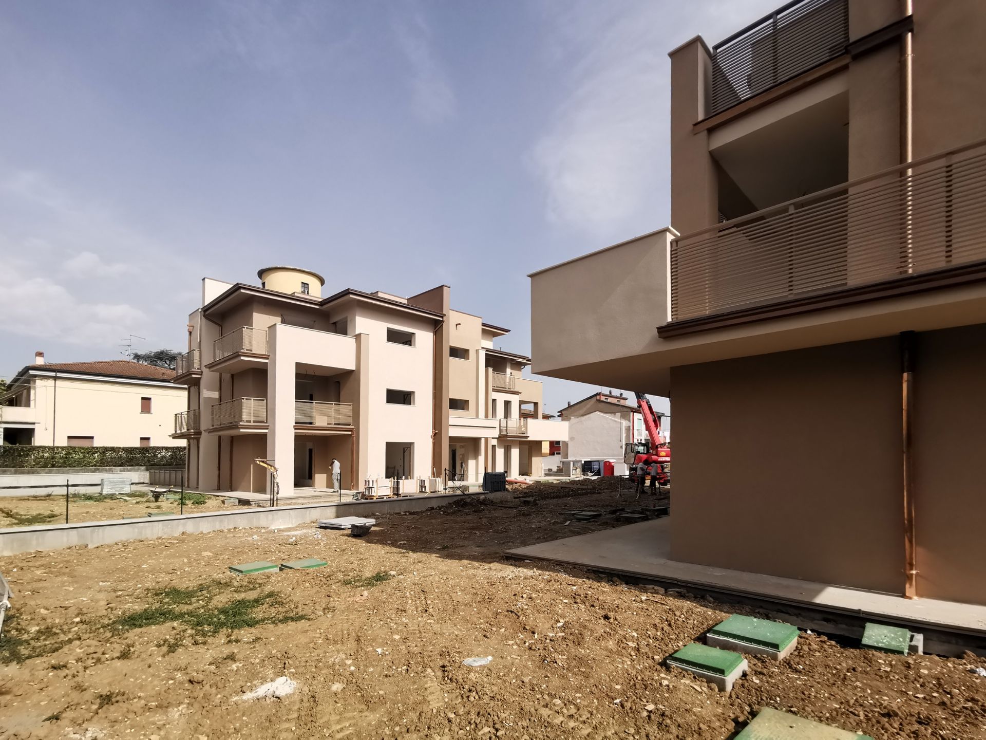 Vista lato interno palazzina 2