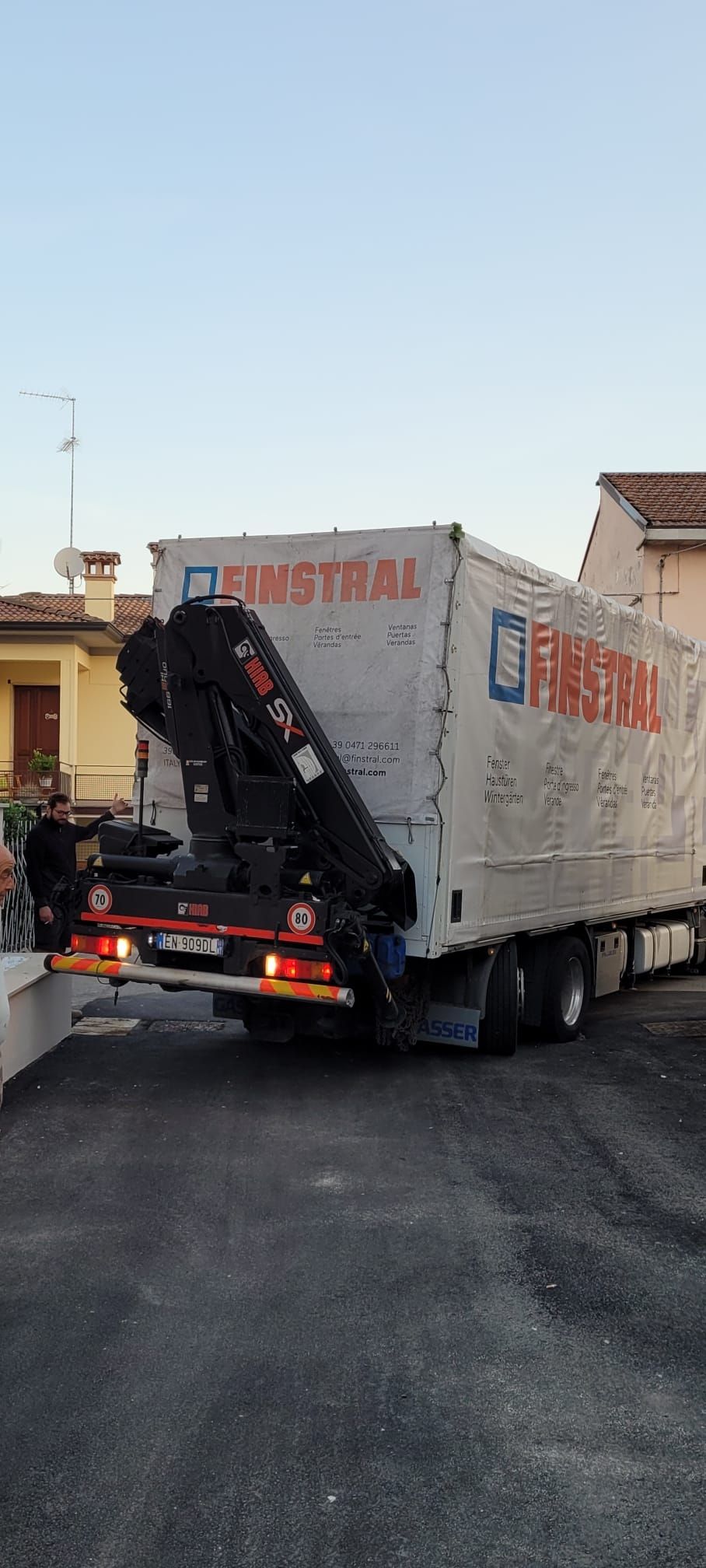 Consegna serramenti Finstral