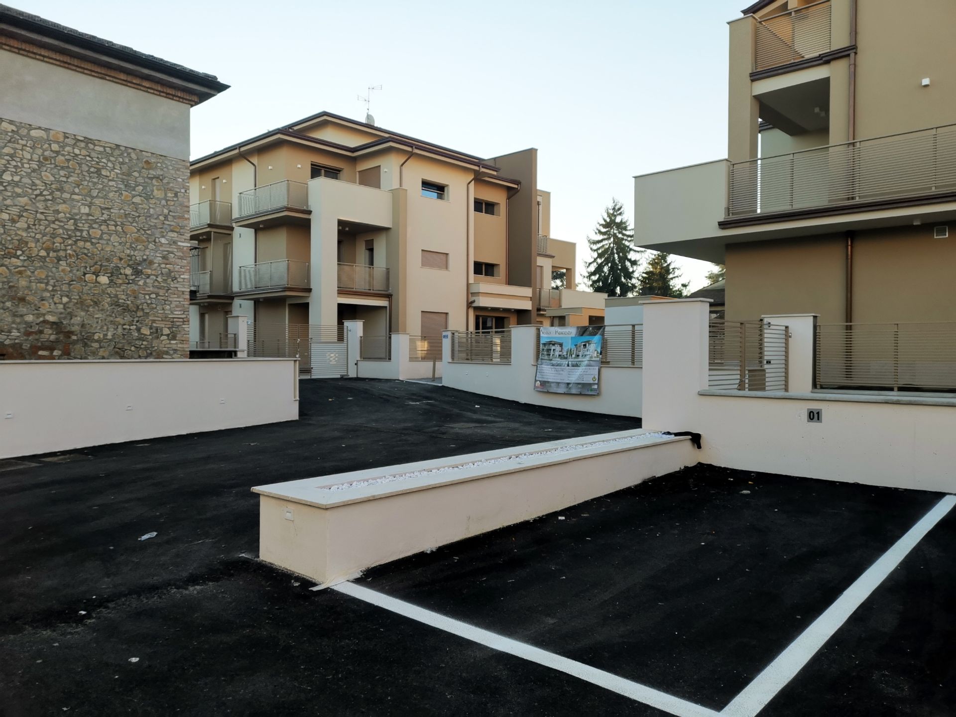 Dal cortile interno