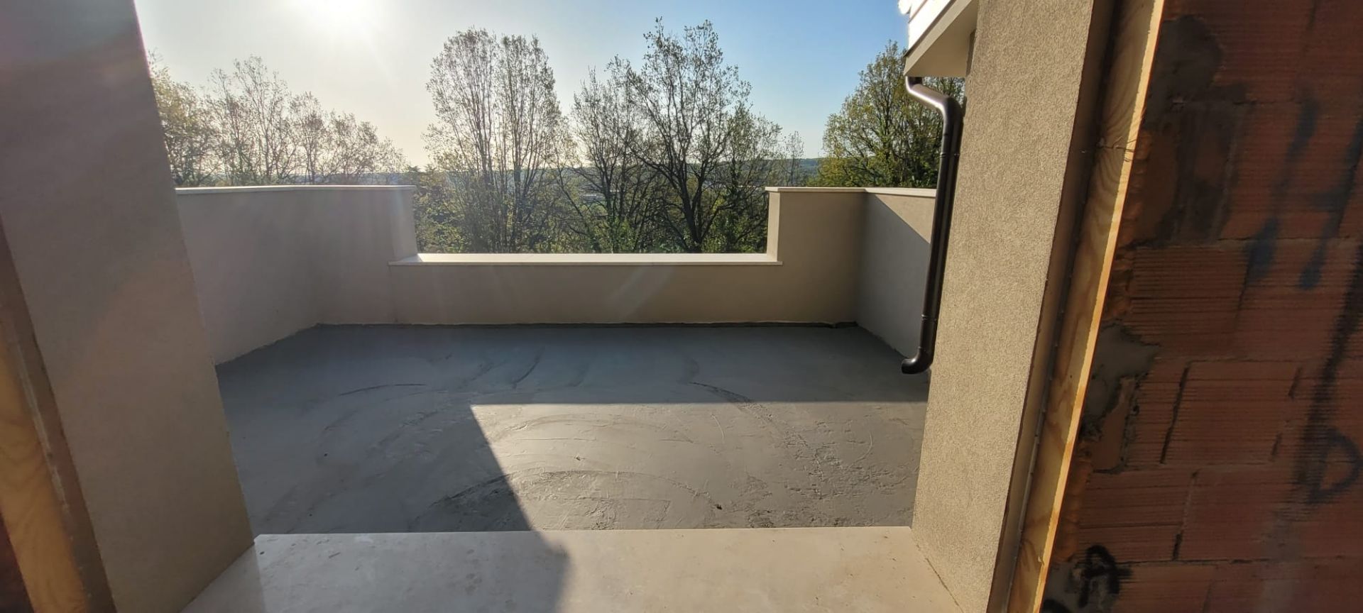 Veduta terrazzo Villa 1