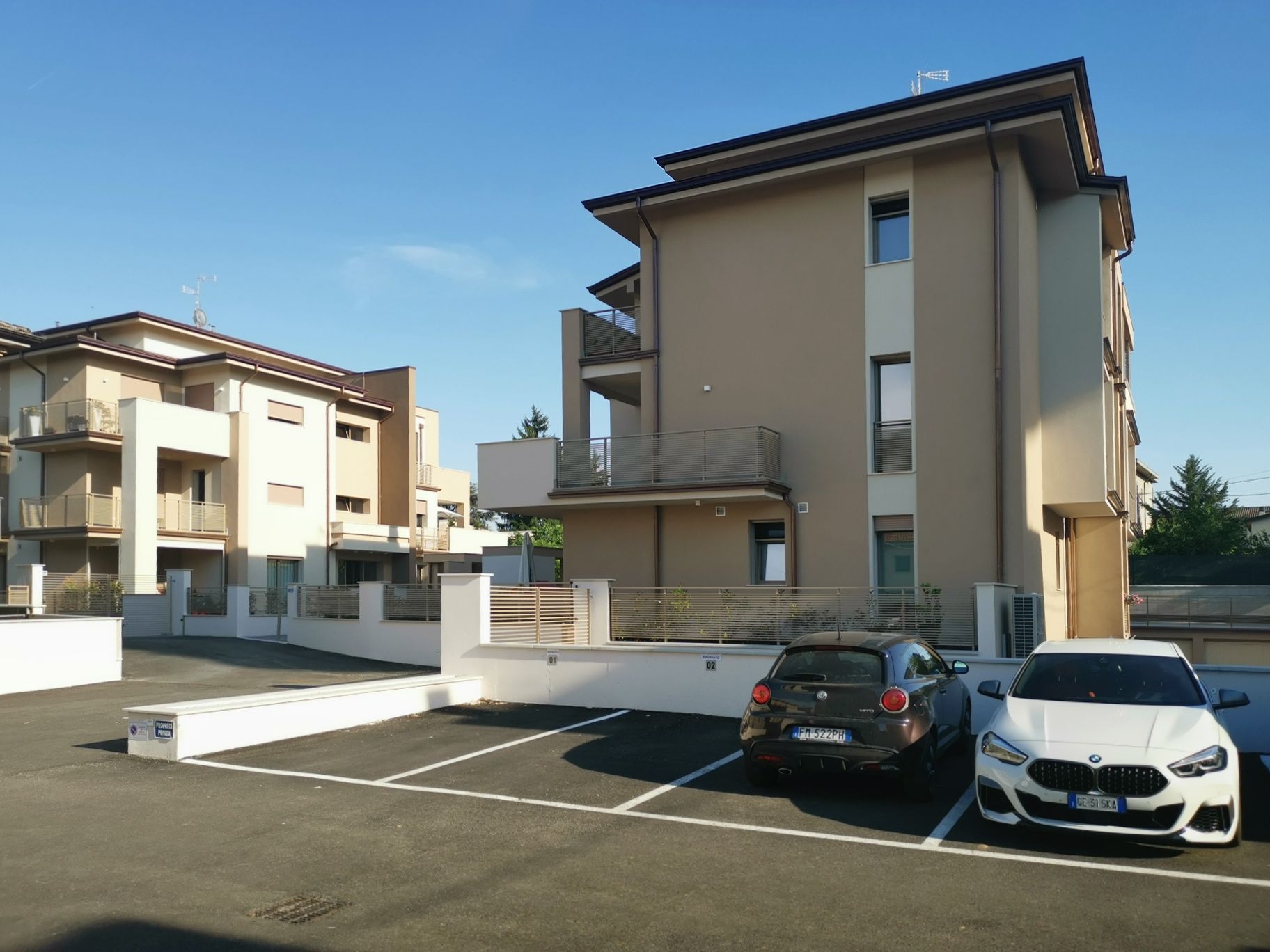 Vista dal cortile interno