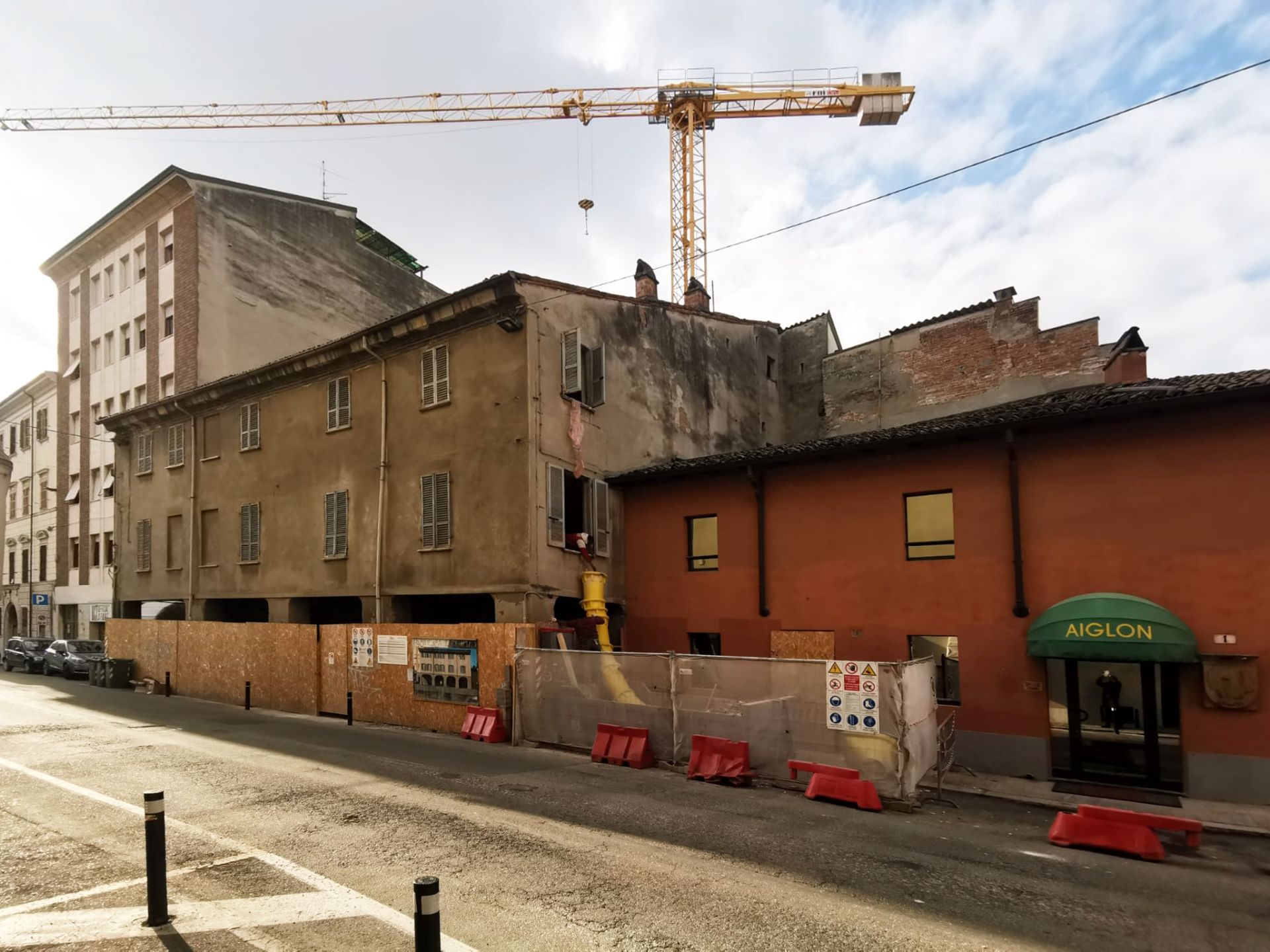Il cantiere