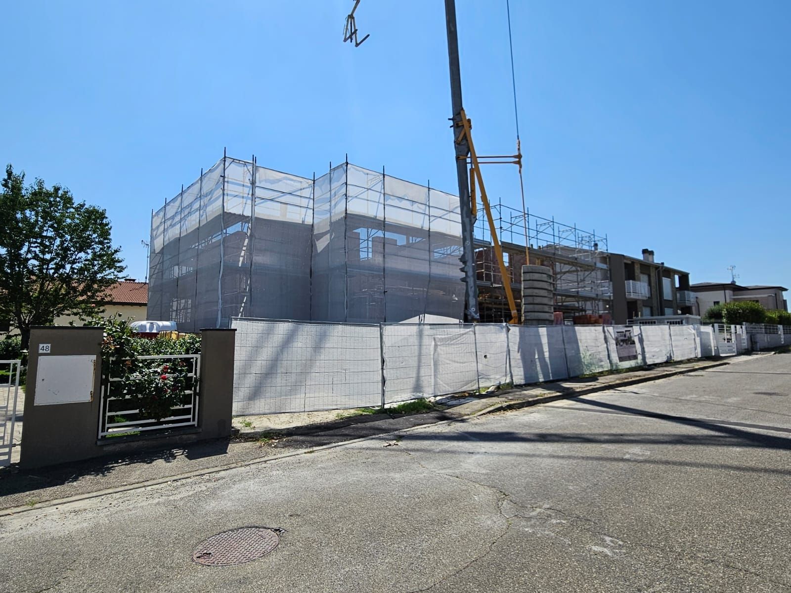 Innalzamento ponteggio