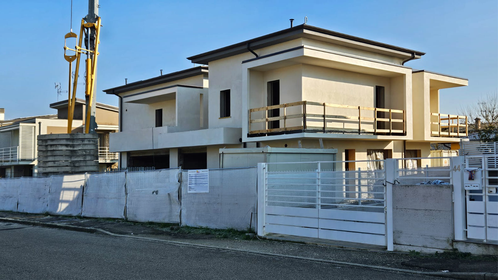 Rimozione ponteggio