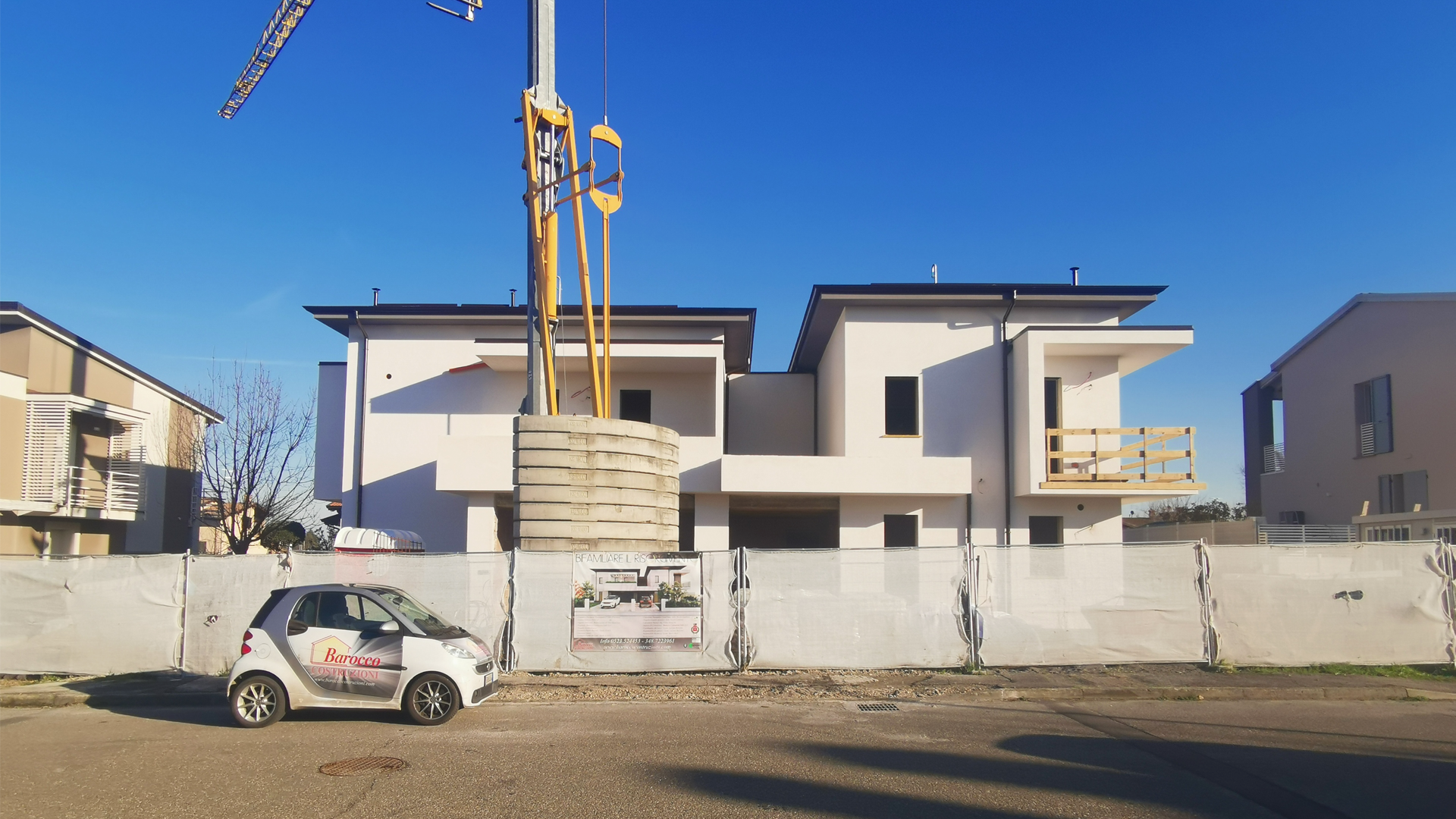 Vista frontale 