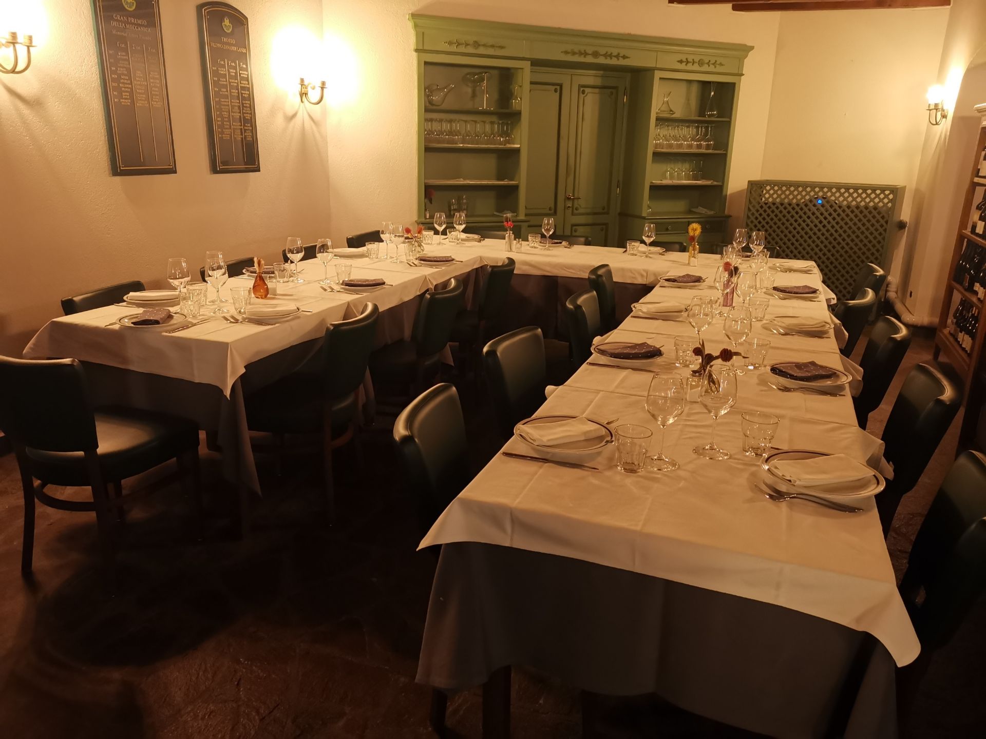 Tavolata pronta..