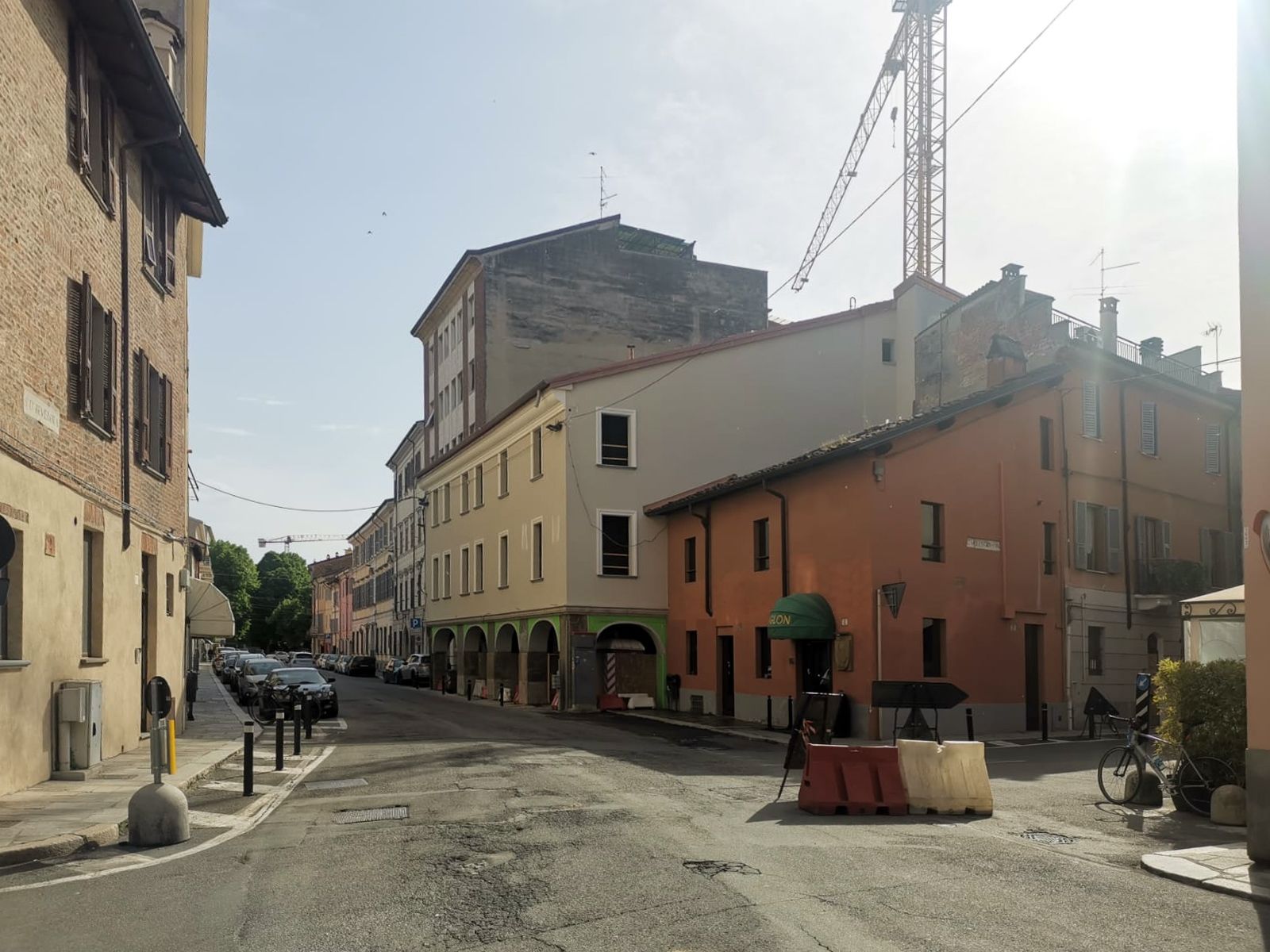Vista angolo Via Molineria 