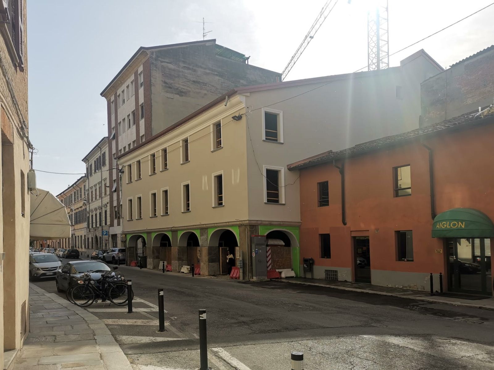Lavorazioni al porticato
