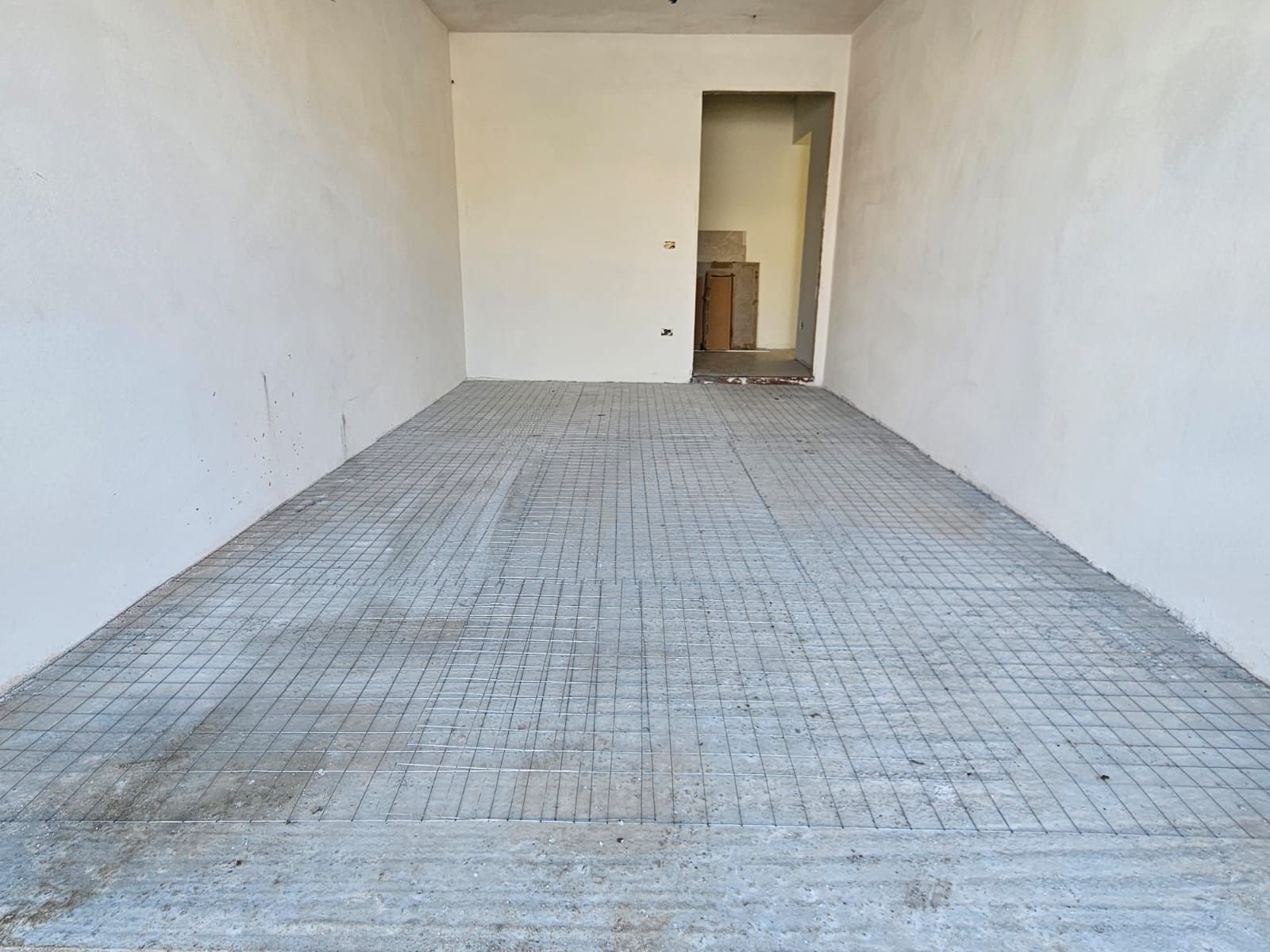 Preparazioni sottofondo autorimesse