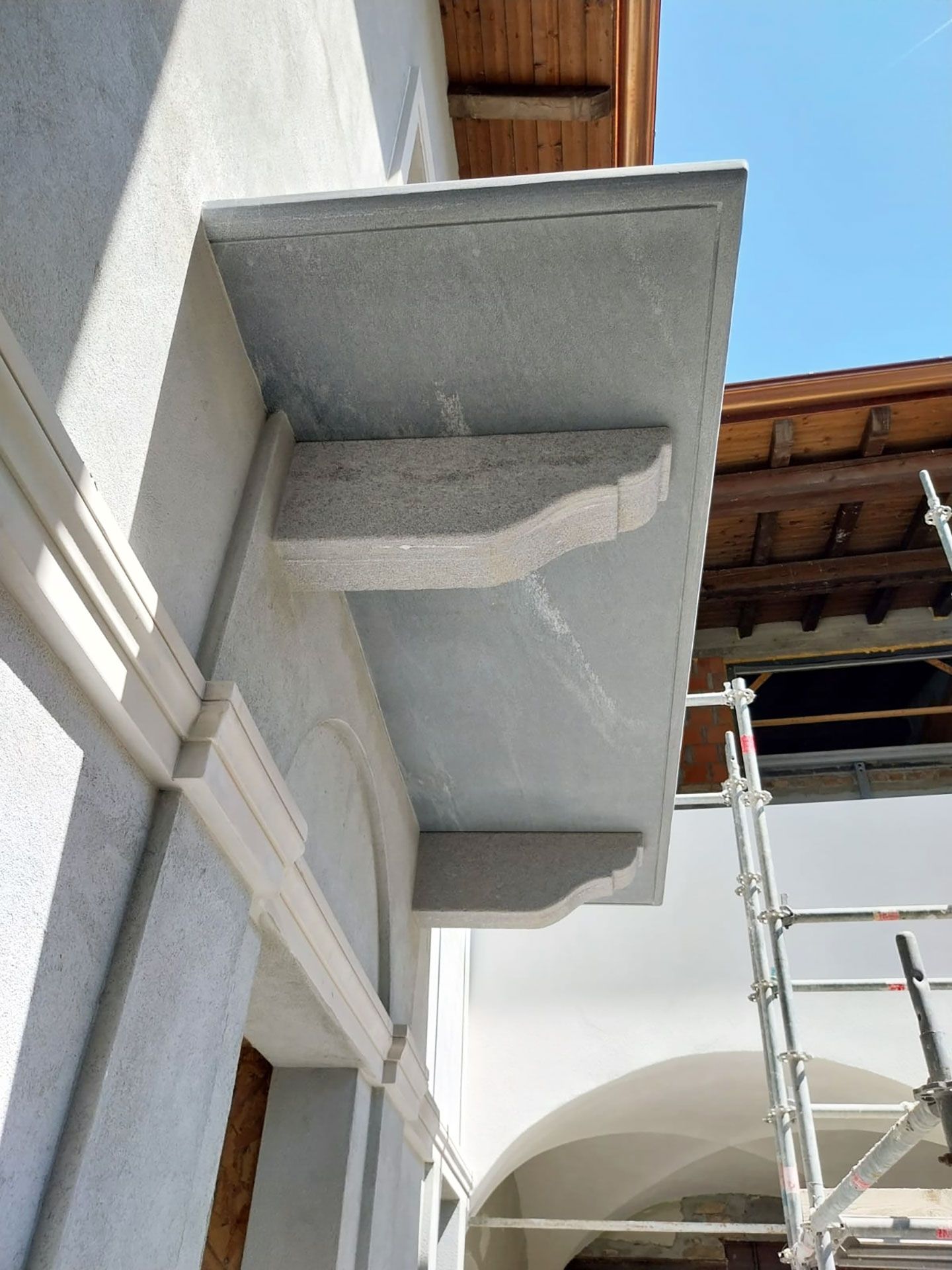 Particolare della facciata